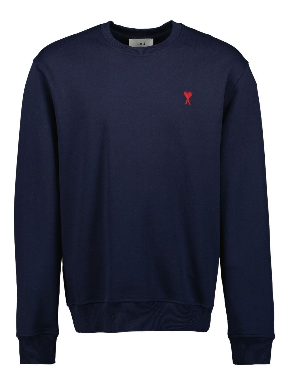 Round Neck Cotton Sweather - Ami Paris - Modalova