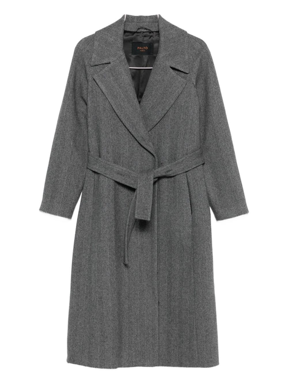 Palto' Paola Wool Coat In Gray