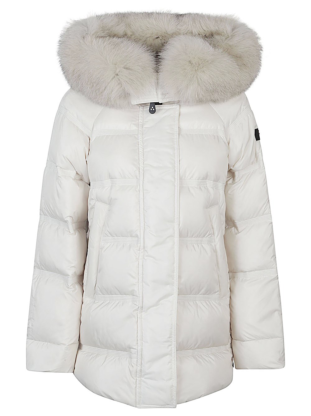 Peuterey Takan Midi Down Jacket In White