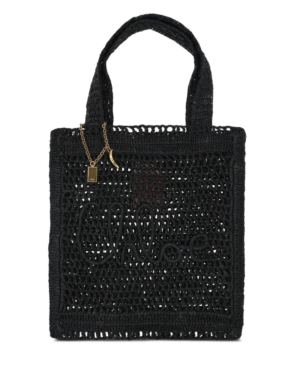 Chloè Summer Banana Rafia Tote - Chloè - Modalova