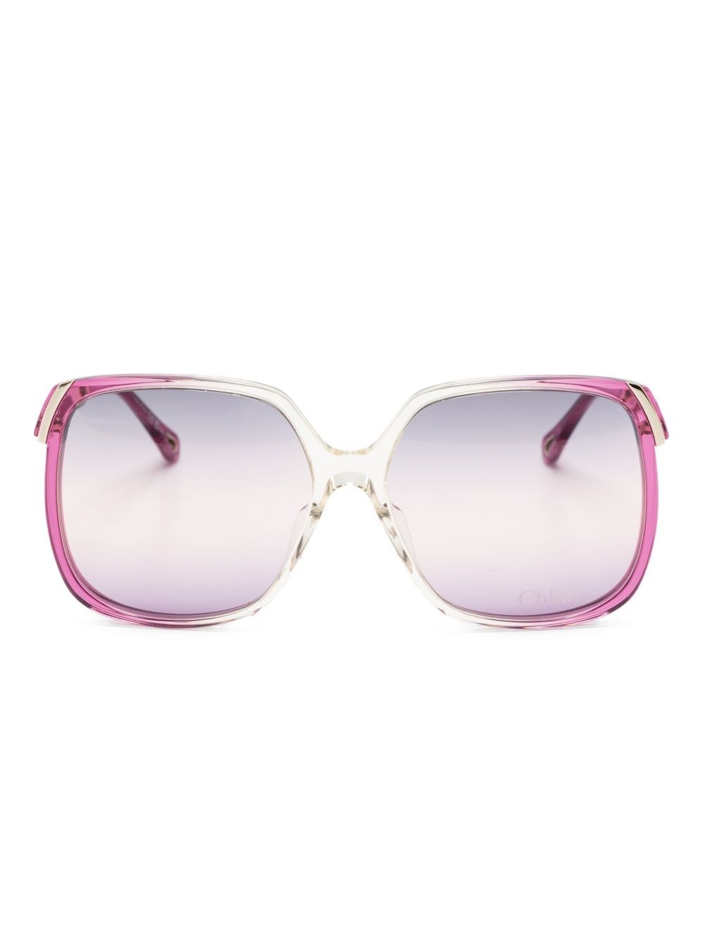 Chloé Chloè Aly Sunglasses In Pink
