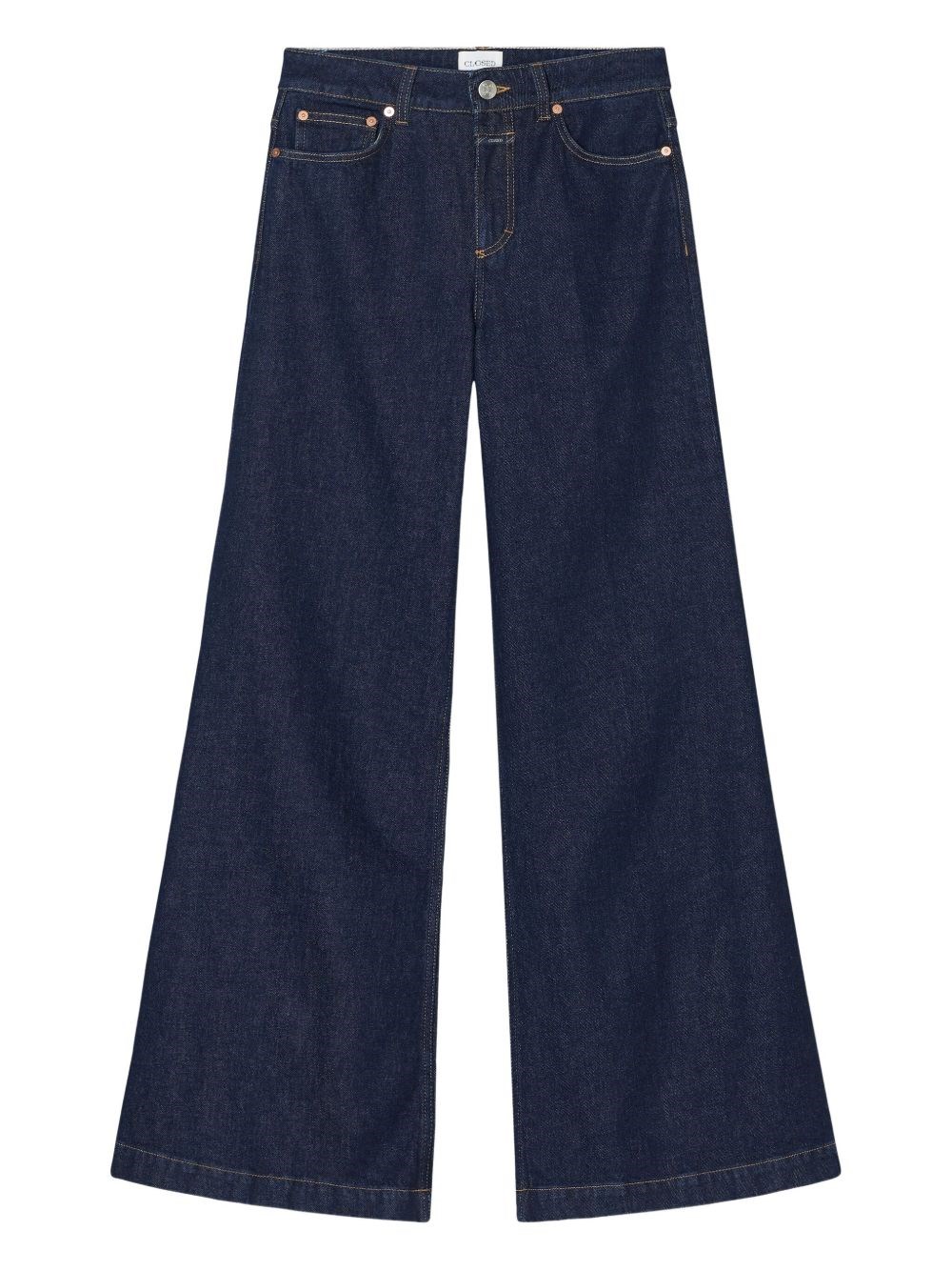 Closed Wide-leg Denim Jeans In Blue