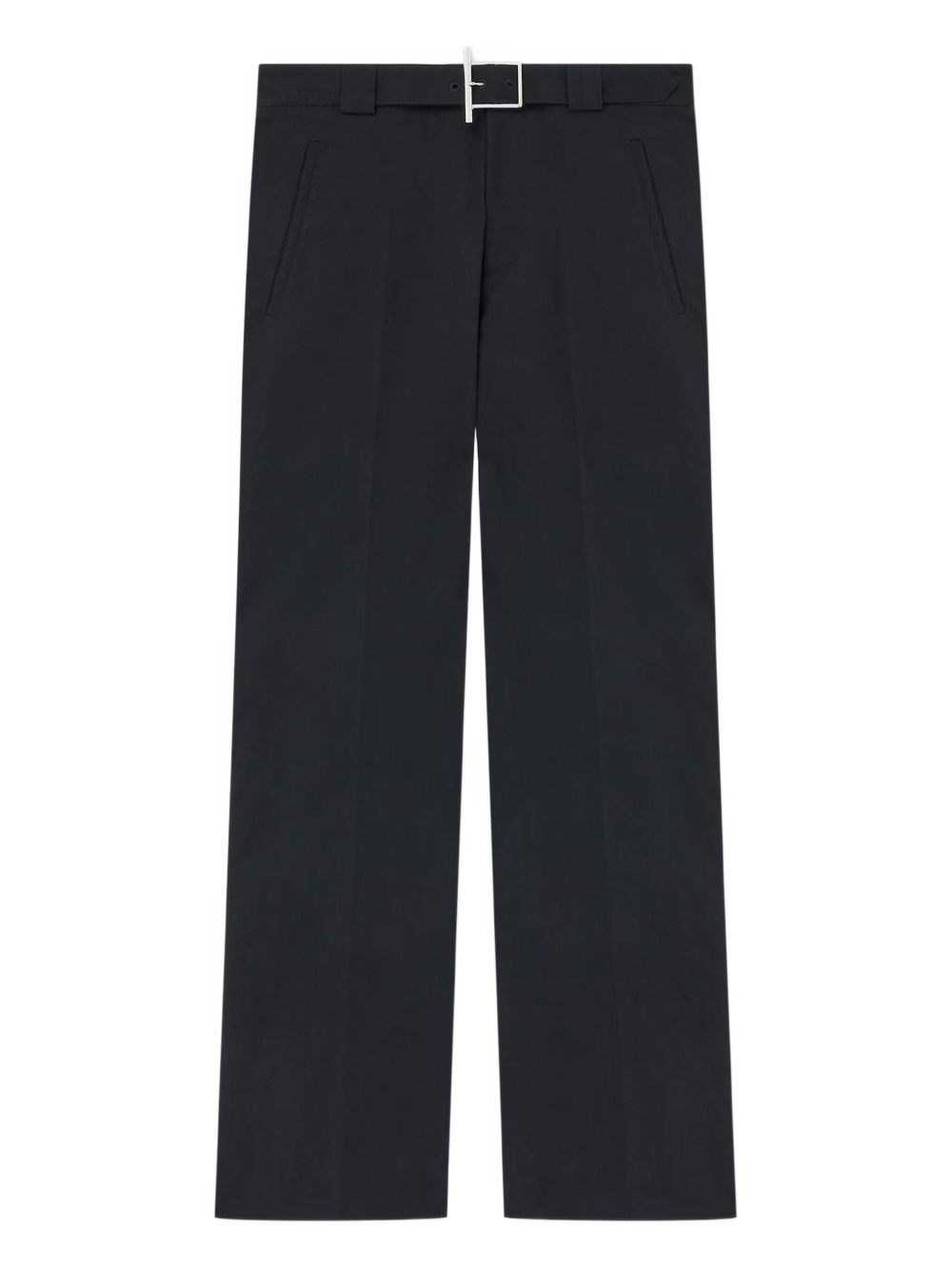 Alexander Mcqueen Men Bar Belttrousers In Black