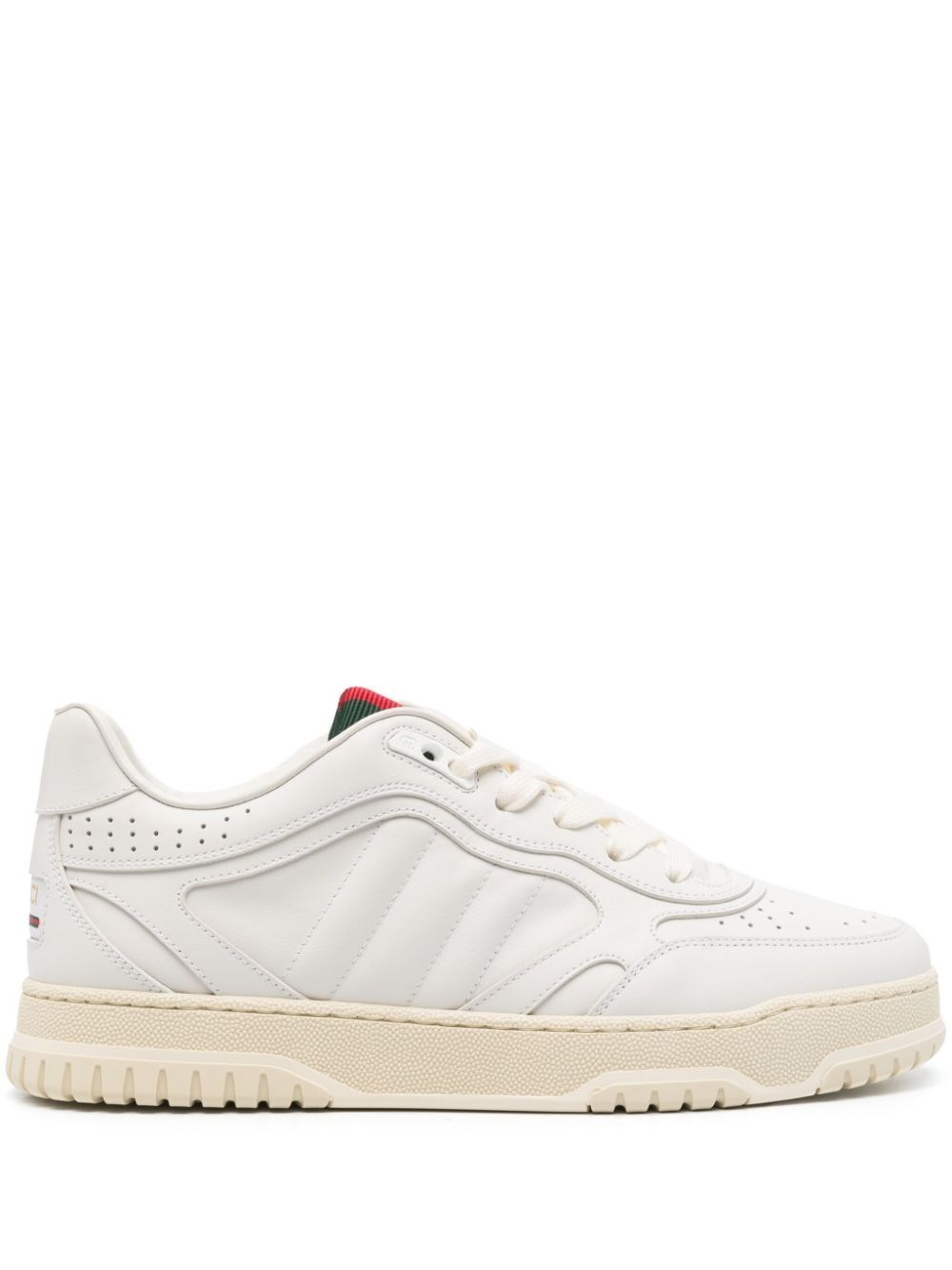 Gucci Re-Web Leather Sneaker - Gucci - Modalova