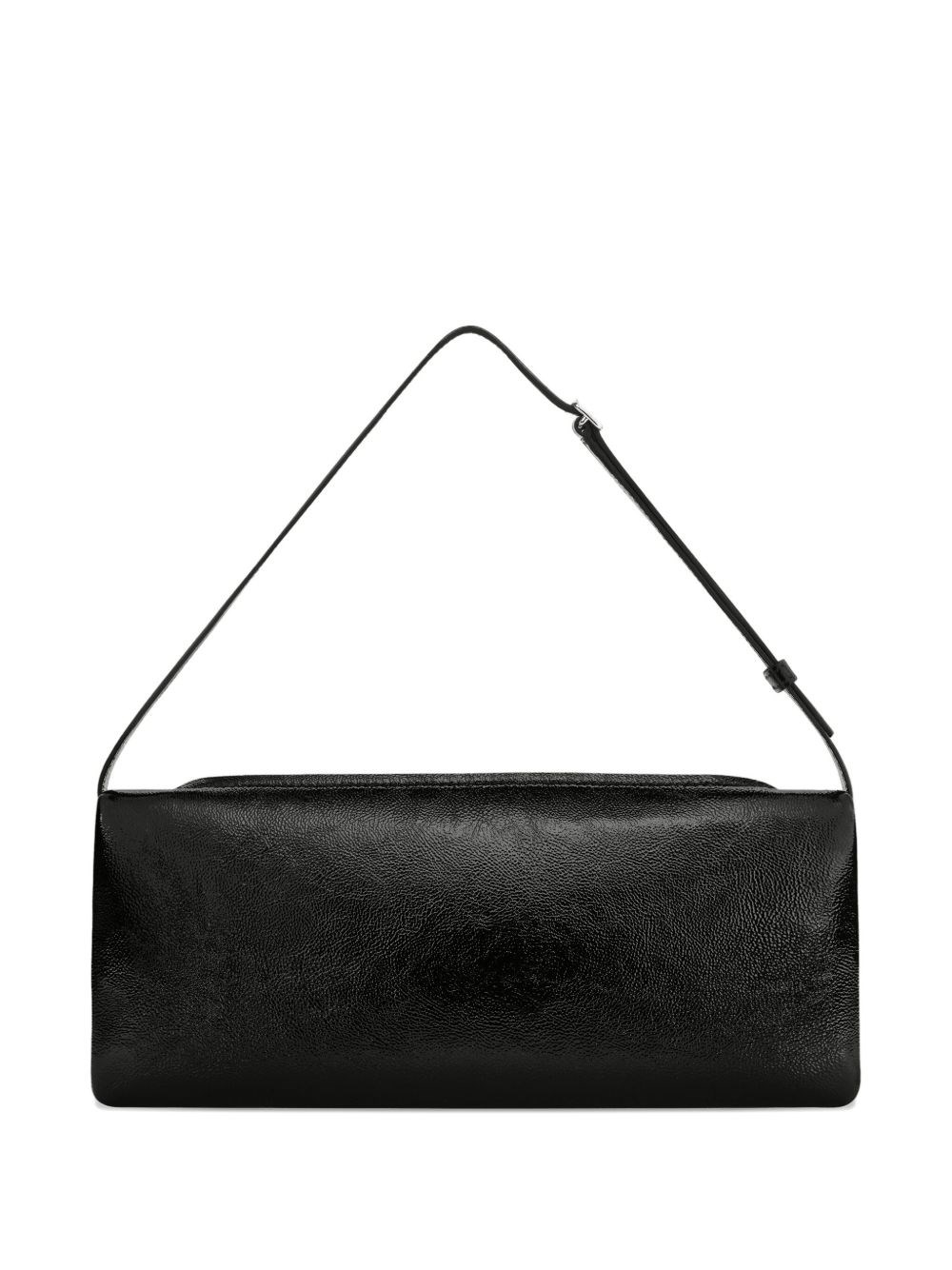 Courrèges Courreges Cuff Leather Clutch In Black