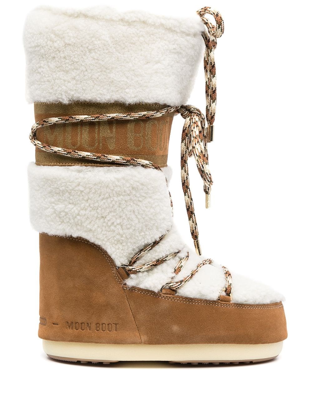 Moon Boot Icon Shearling Boots - Moon Boot - Modalova