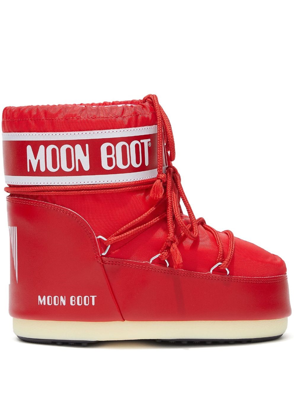 Moon Boot Men Icon Low Snow Boots In Red
