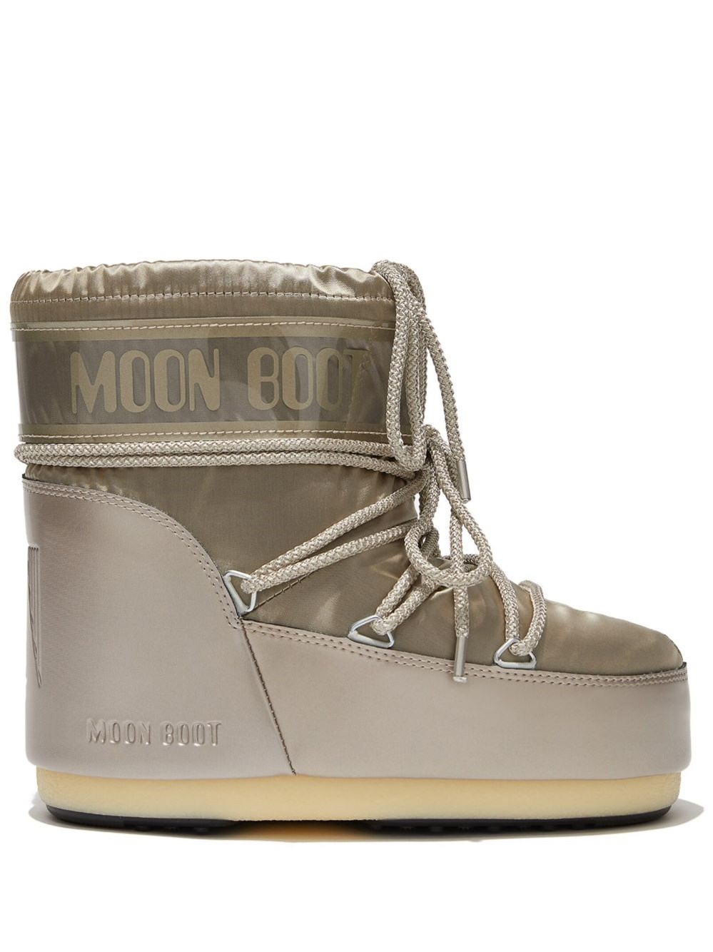 Moon Boot Icon Low Glance Boots In Gray
