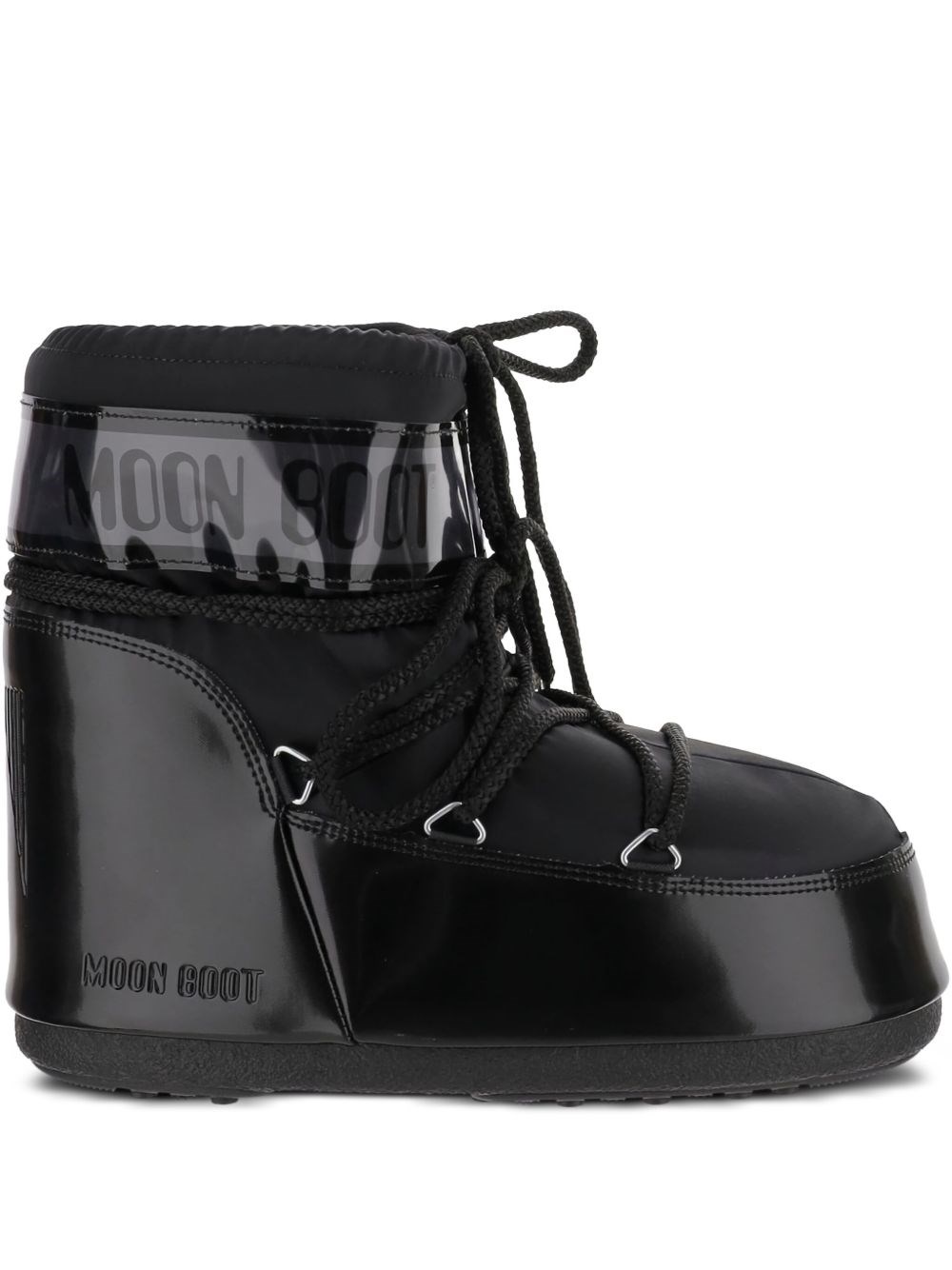Moon Boot Icon Low Glance Boots In Black