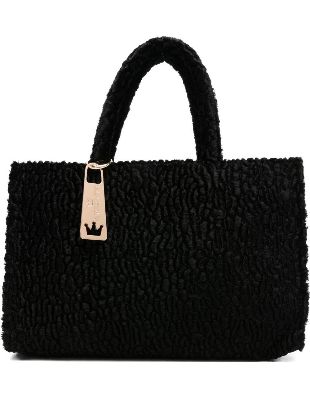 La Milanesa Franci Shopping Bag In Black