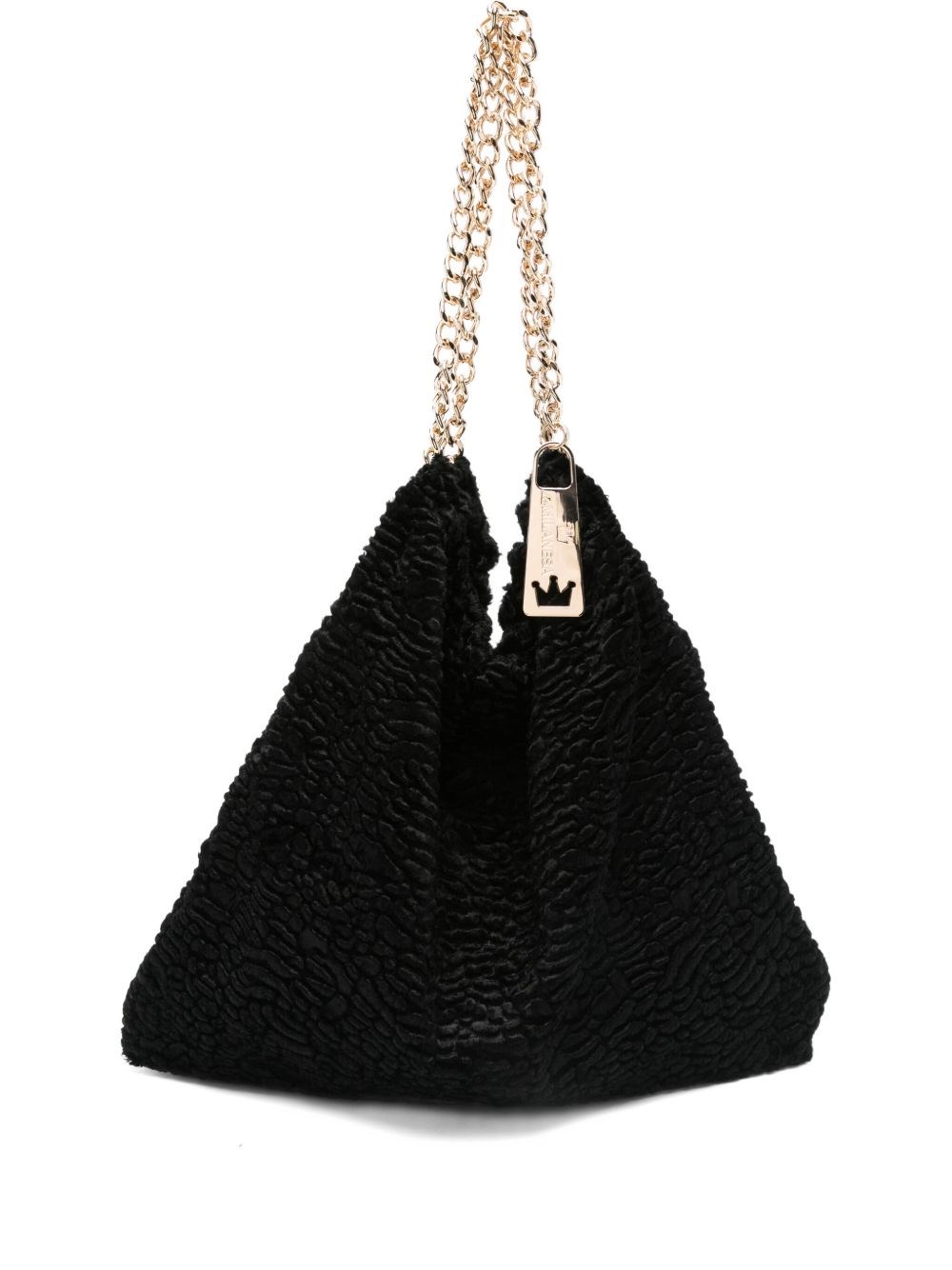 La Milanesa Betty Hobo Bag In Black