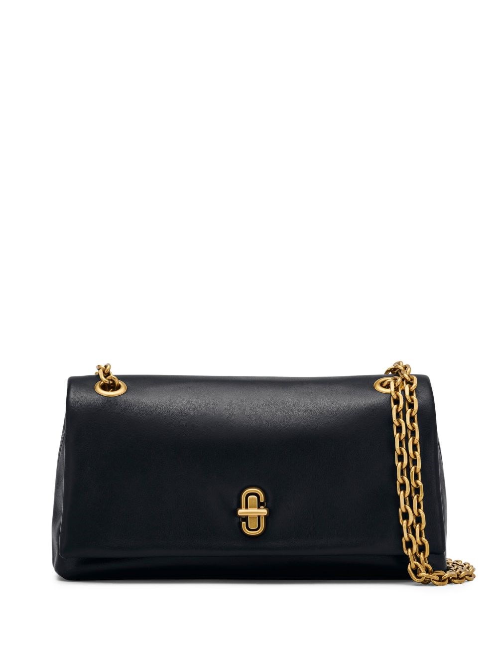 Marc Jacobs The Dual Chain Shoulder Bag In Black