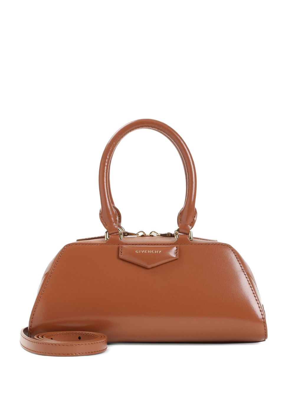 Antigona East West Mini Leather Handbag - Givenchy - Modalova