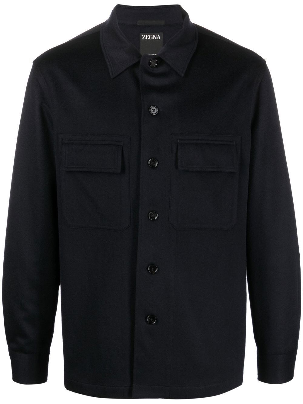 ZEGNA Cashmere Overshirt Oasi - ZEGNA - Modalova