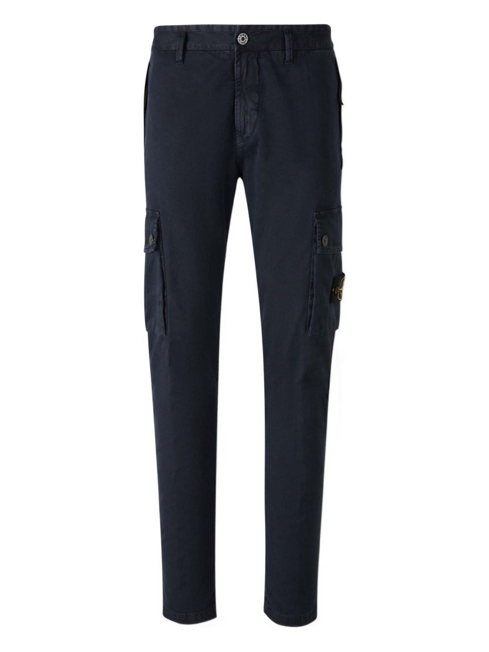 Cotton Trousers With Logo - Stone Island - Modalova