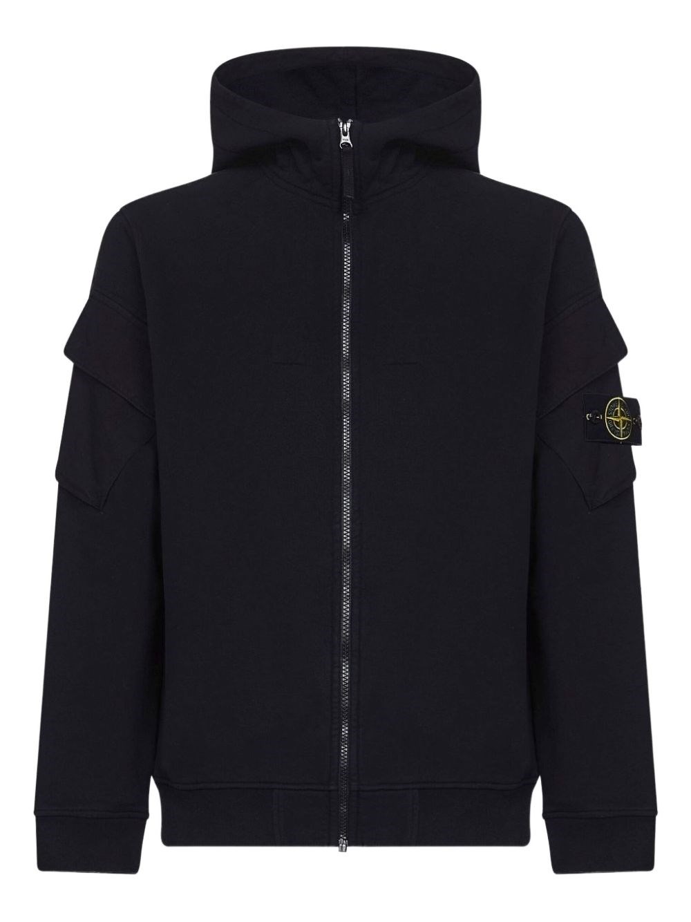 Stone Island Zip-Up Hoodie - Stone Island - Modalova