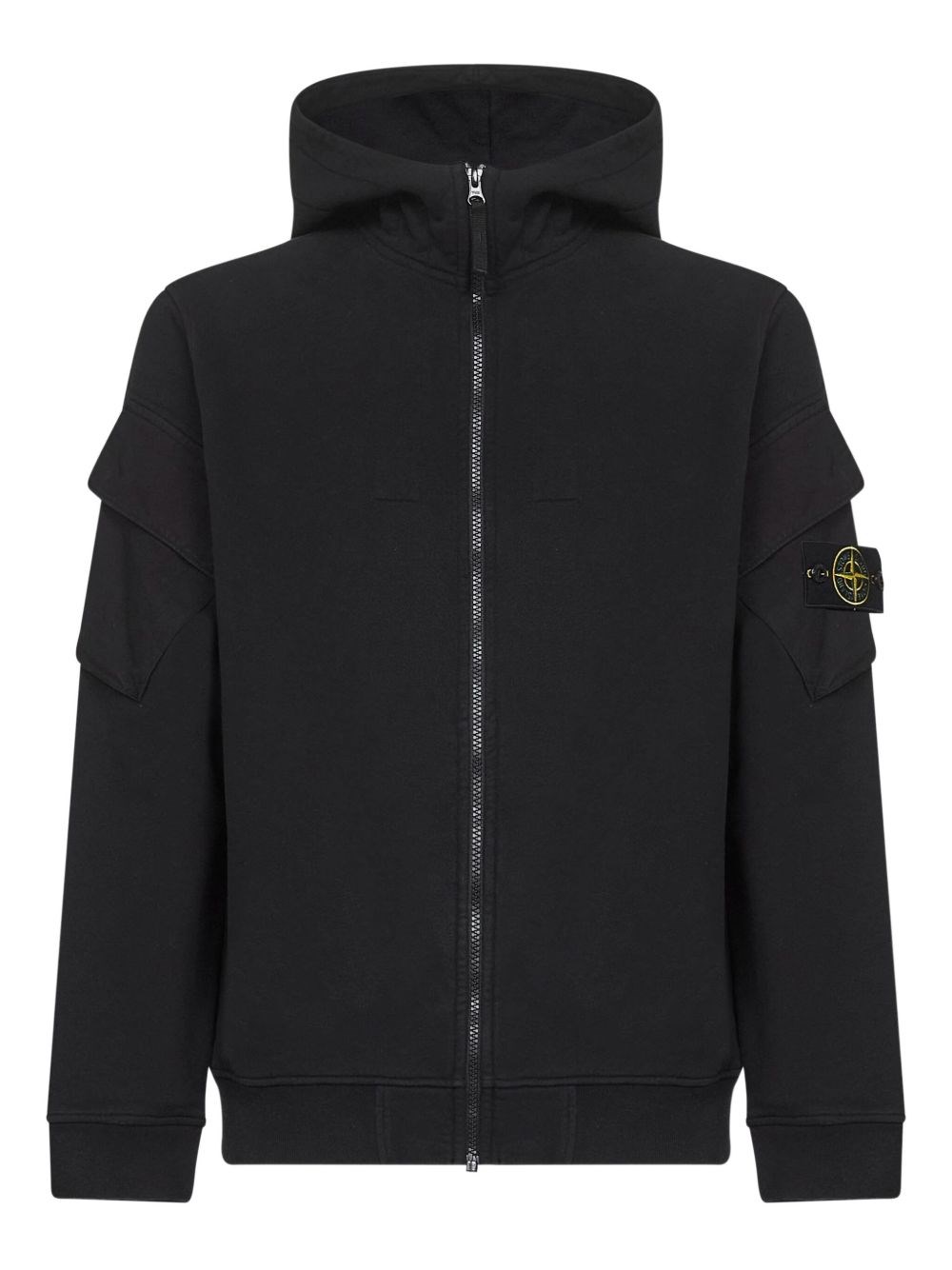 Stone Island Zip-Up Hoodie - Stone Island - Modalova