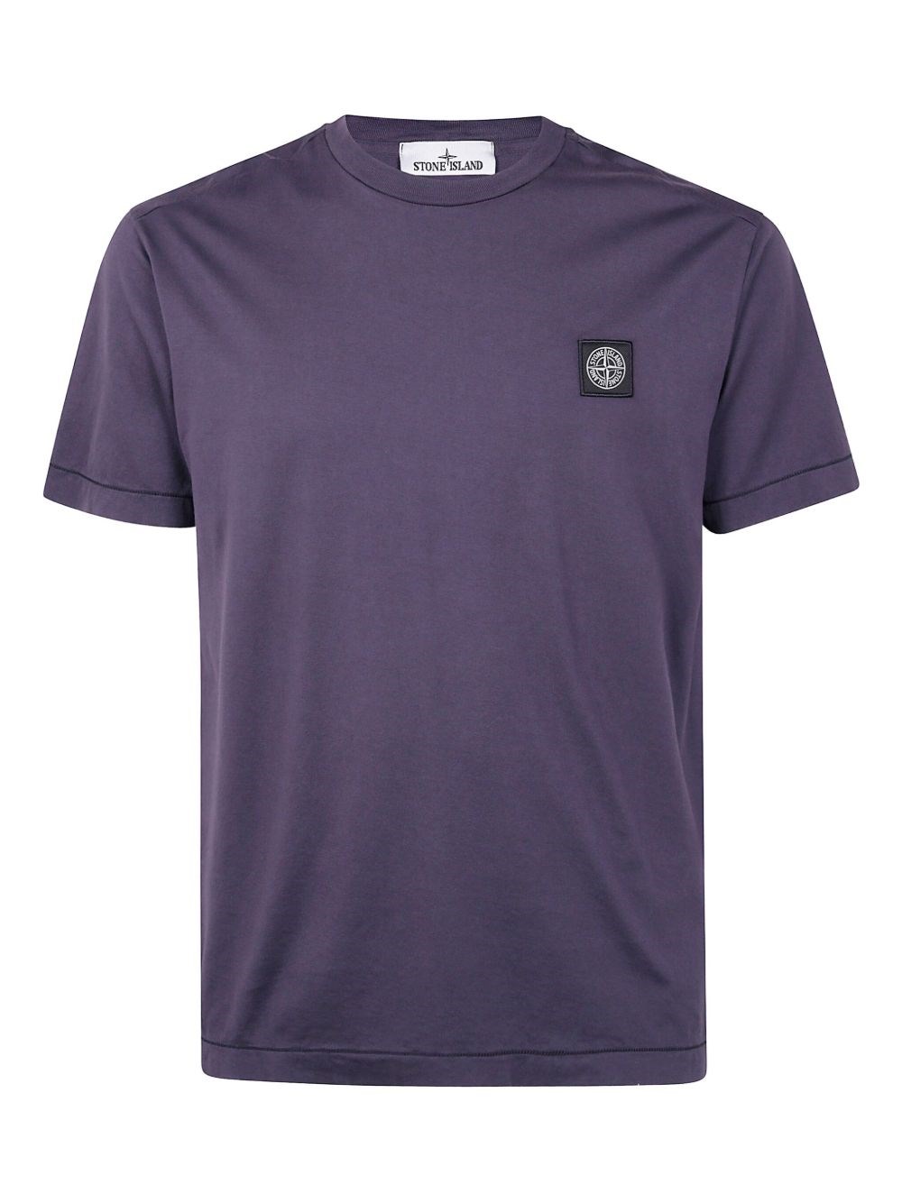 T-Shirt With Logo Application - Stone Island - Modalova