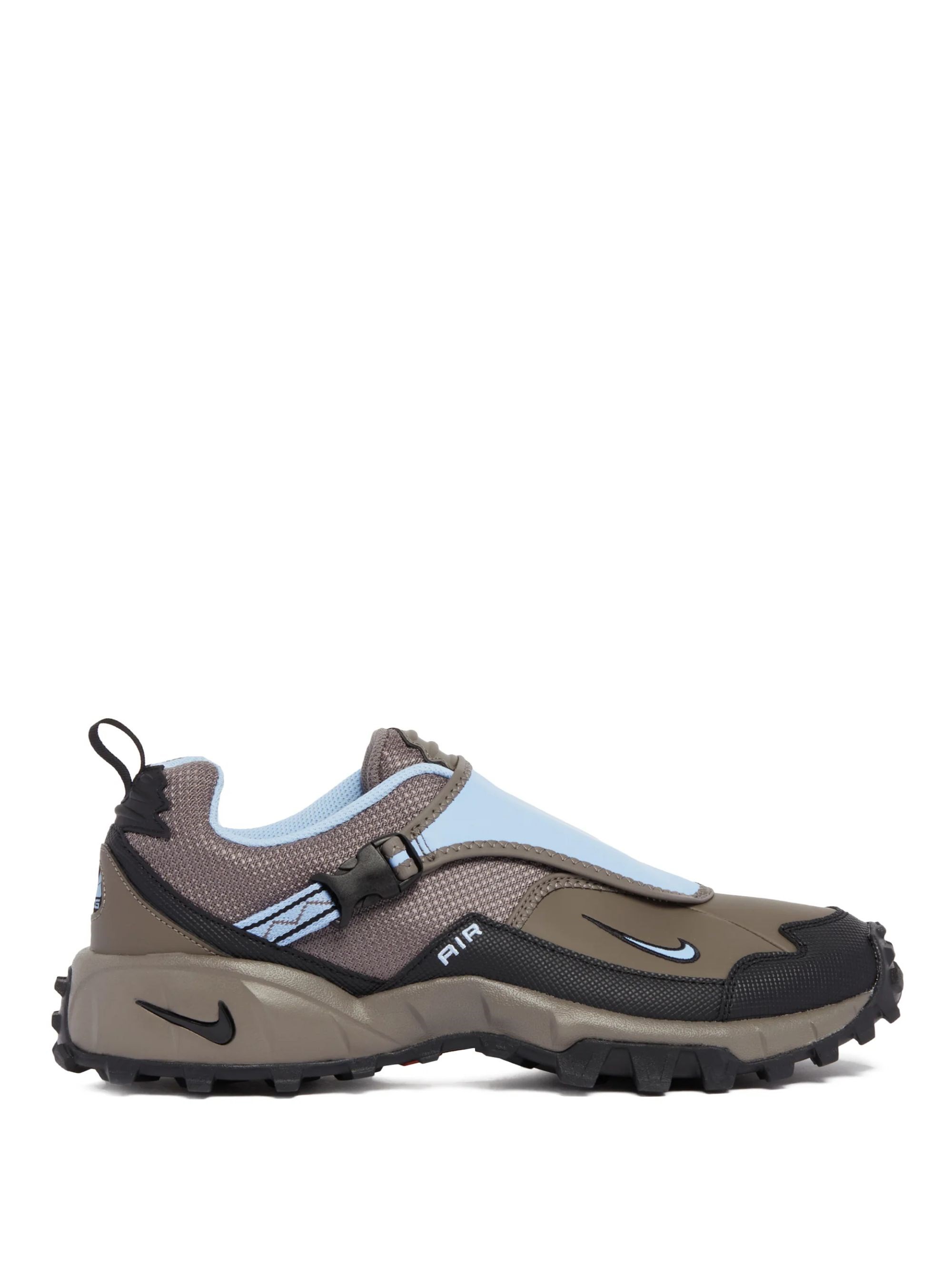Nike Acg Phassad Mesh And Rubber Sneakers In Gray