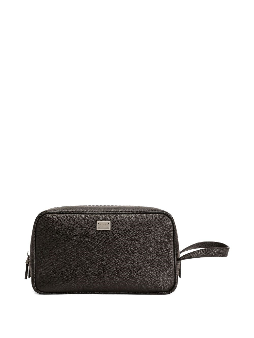 Sicily Leather Toiletry Bag - Dolce & Gabbana - Modalova