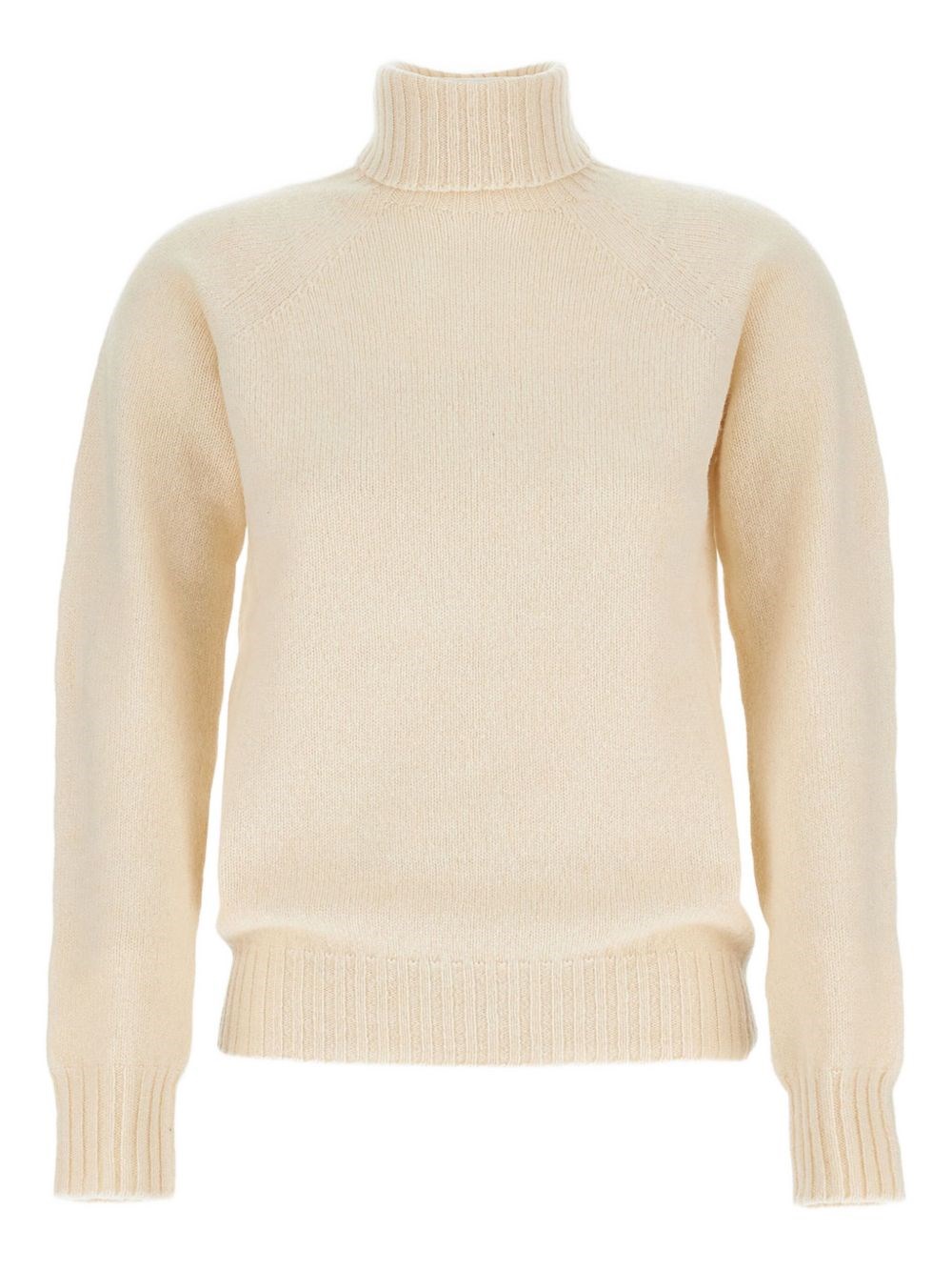 Drumohr High Neck Sweater In White