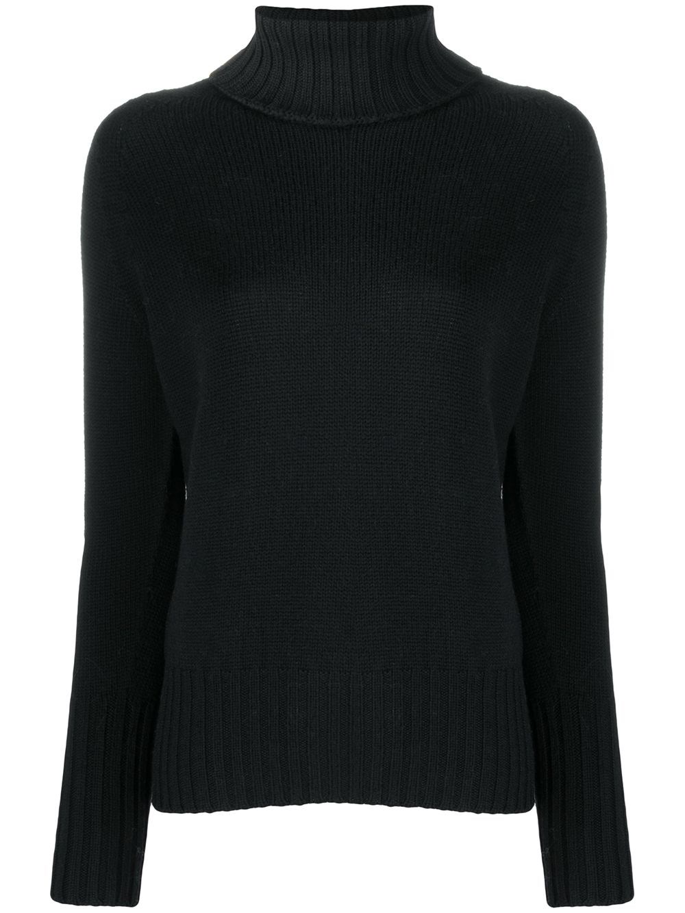 Drumohr High Neck Sweater In Black