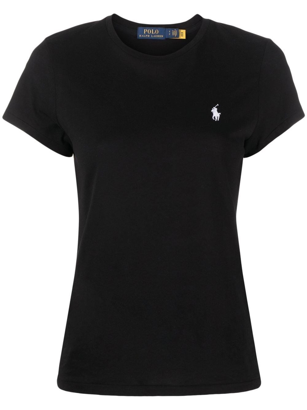 Polo Ralph Lauren Relaxed Fit Cotton Jersey T-shirt In Black