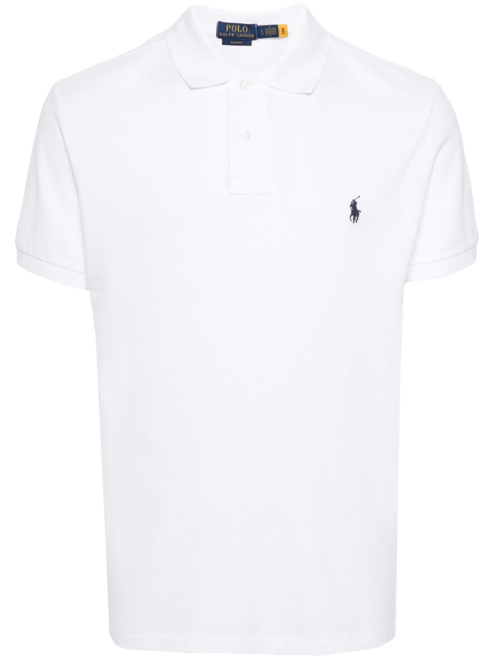 Polo Ralph Lauren Stretch-cotton Performance Tailored Polo Shirt In White