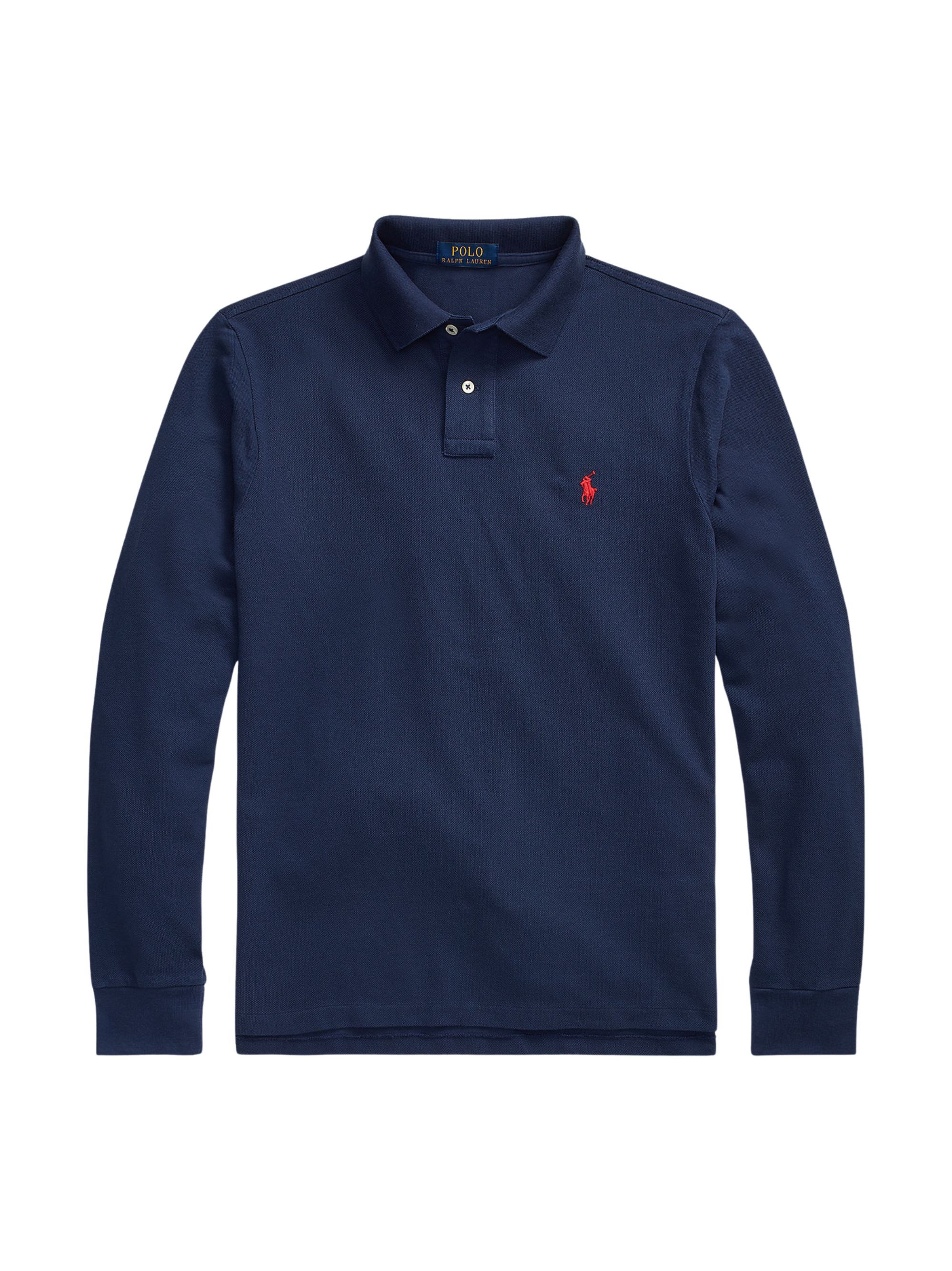 Polo Ralph Lauren Cotton Polo In Blue