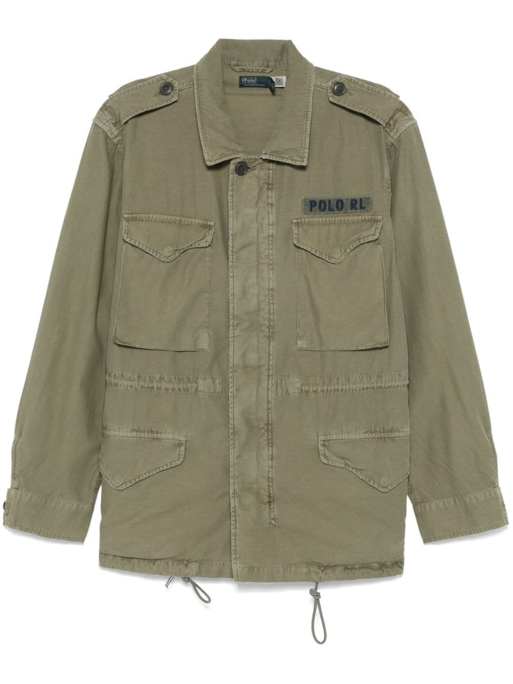 Polo Ralph Lauren Twill Jacket In Green