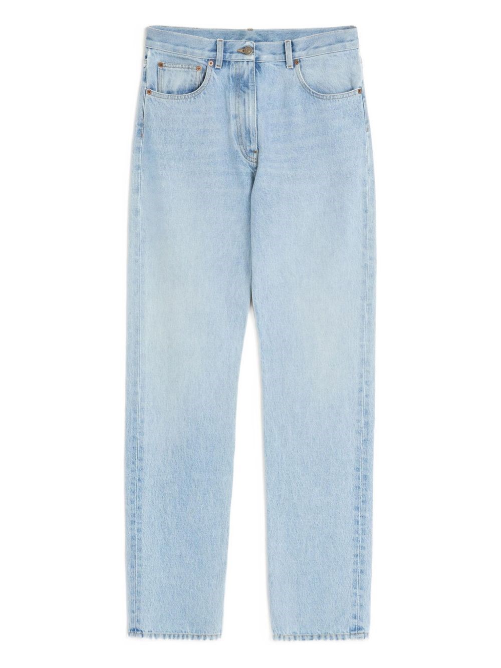 Valentino Denim Trousers Woman Denim 30 In Blue