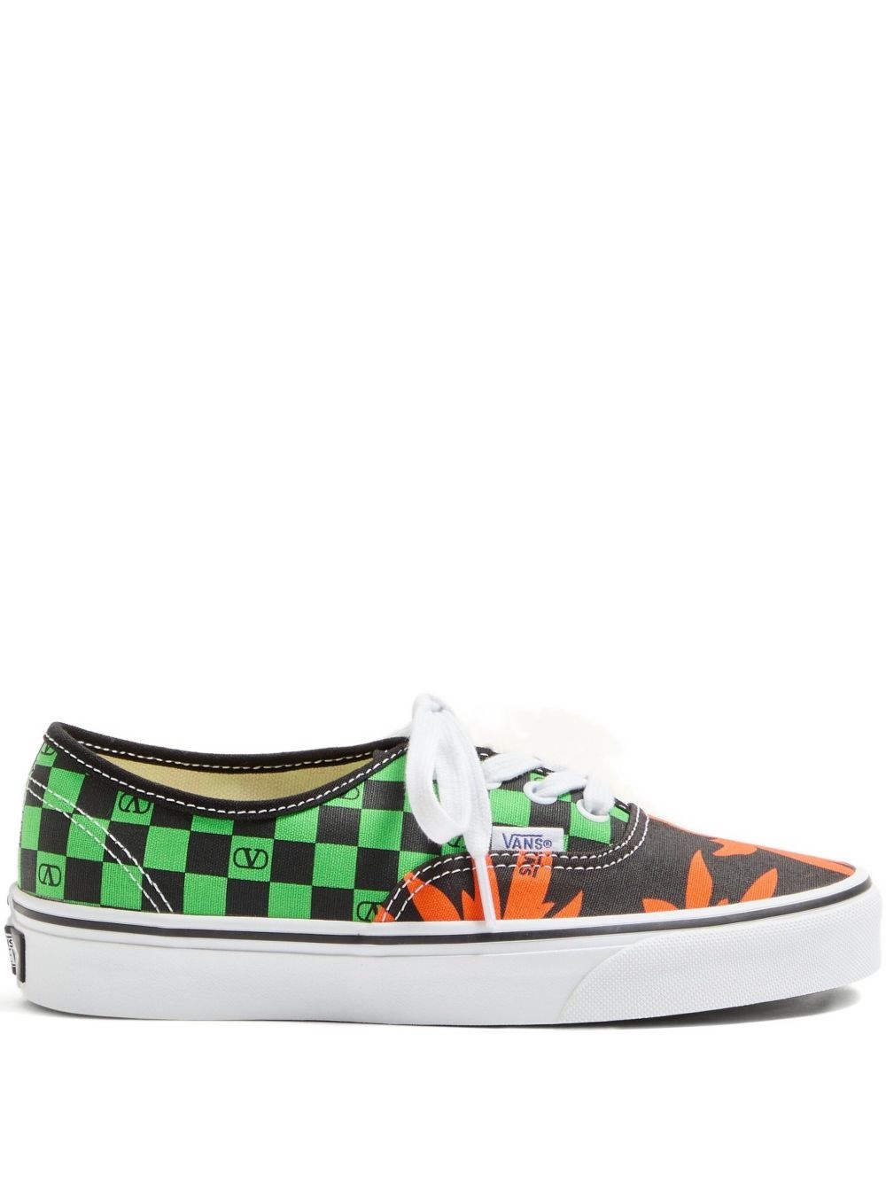 Valentino Garavani X Vans Canvas Sneakers In Green