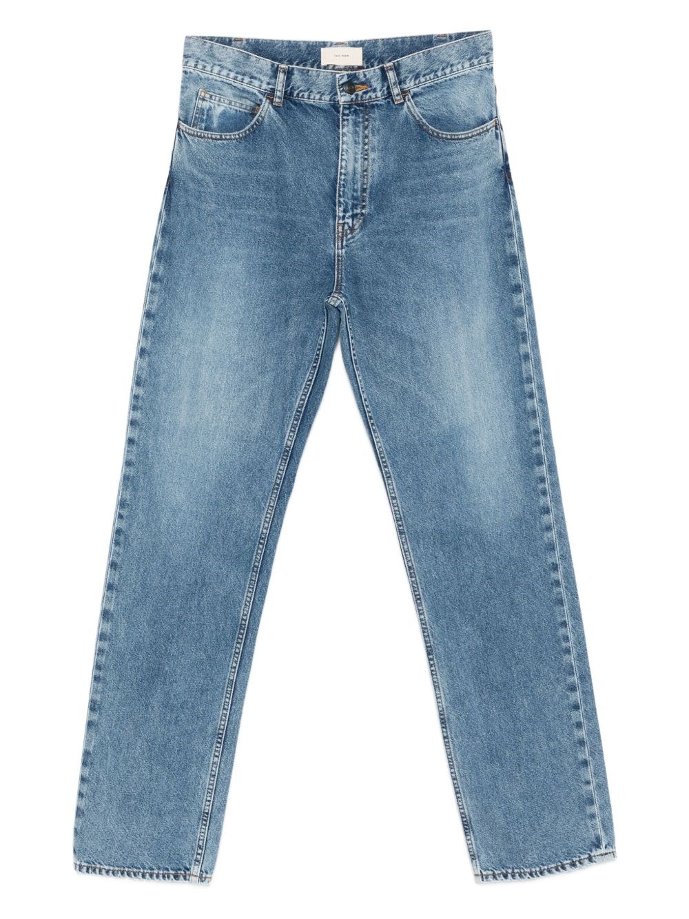 The Row Fred Denim Cotton Jeans In Blue