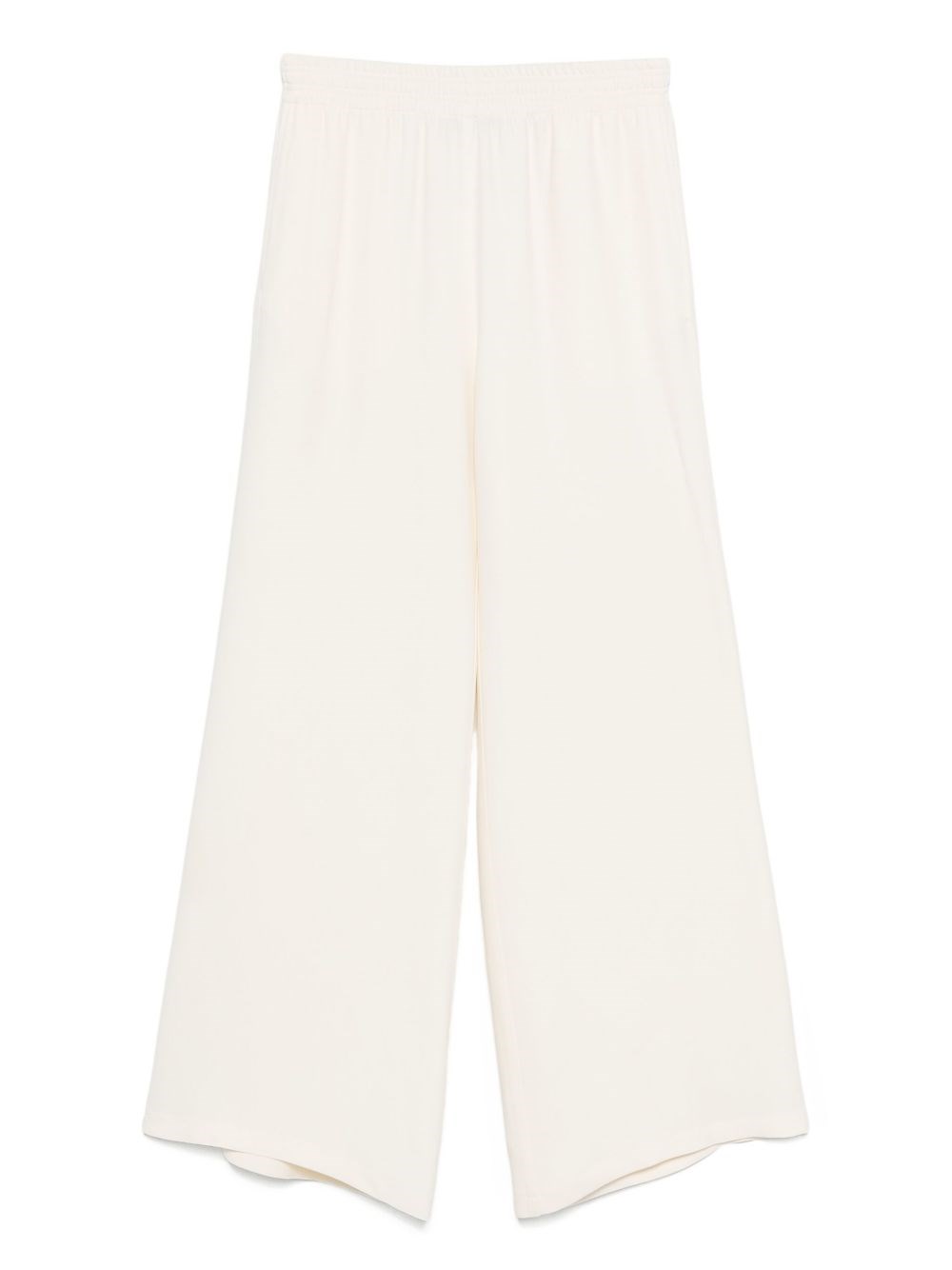 Fabiana Filippi Wide-leg Trousers With Elasticated Waistband In White