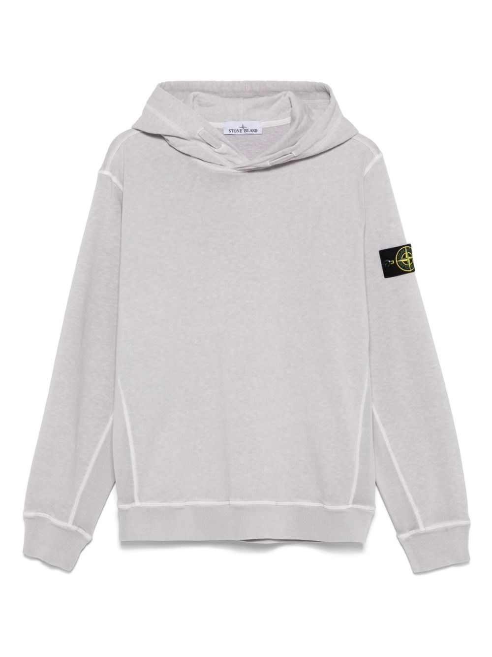 Hooded Sweatshirt With Compass Appliqué - Stone Island - Modalova