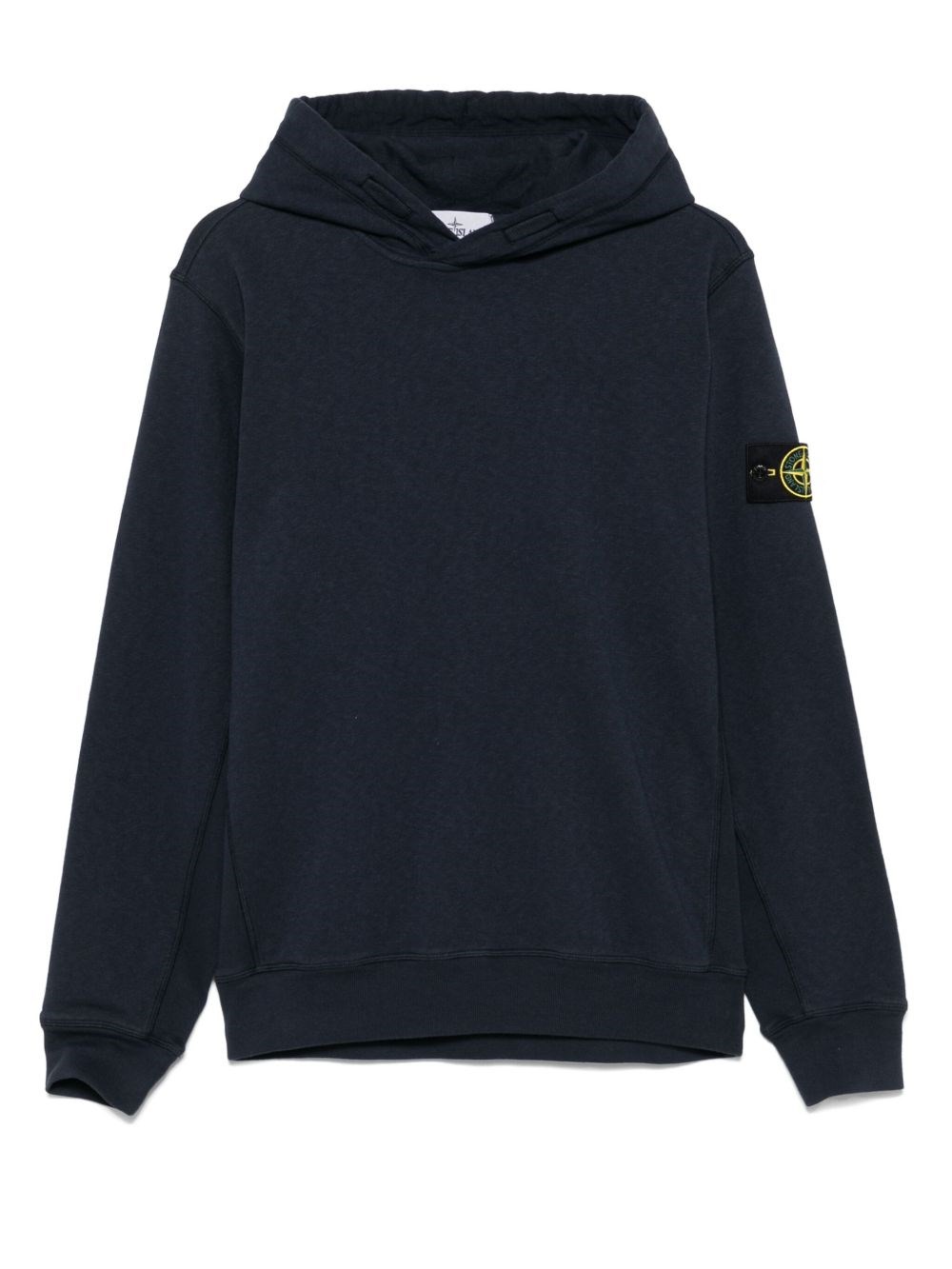 Stone Island Drawstring Hooded Sweatshirt In Brown