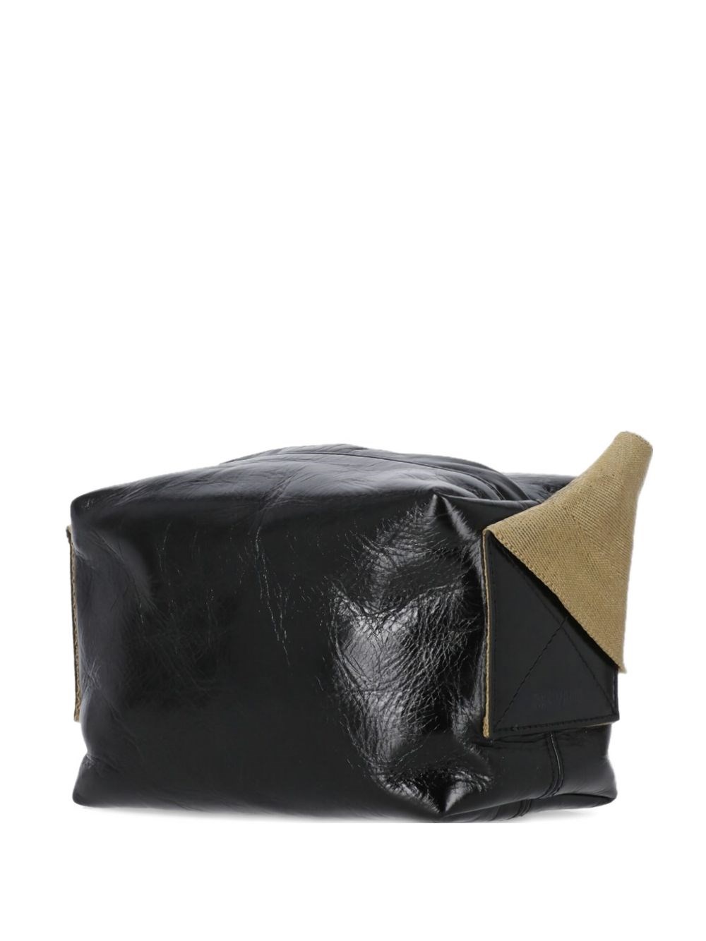 Uma Wang Oversized-strap Shoulder Bag In Black