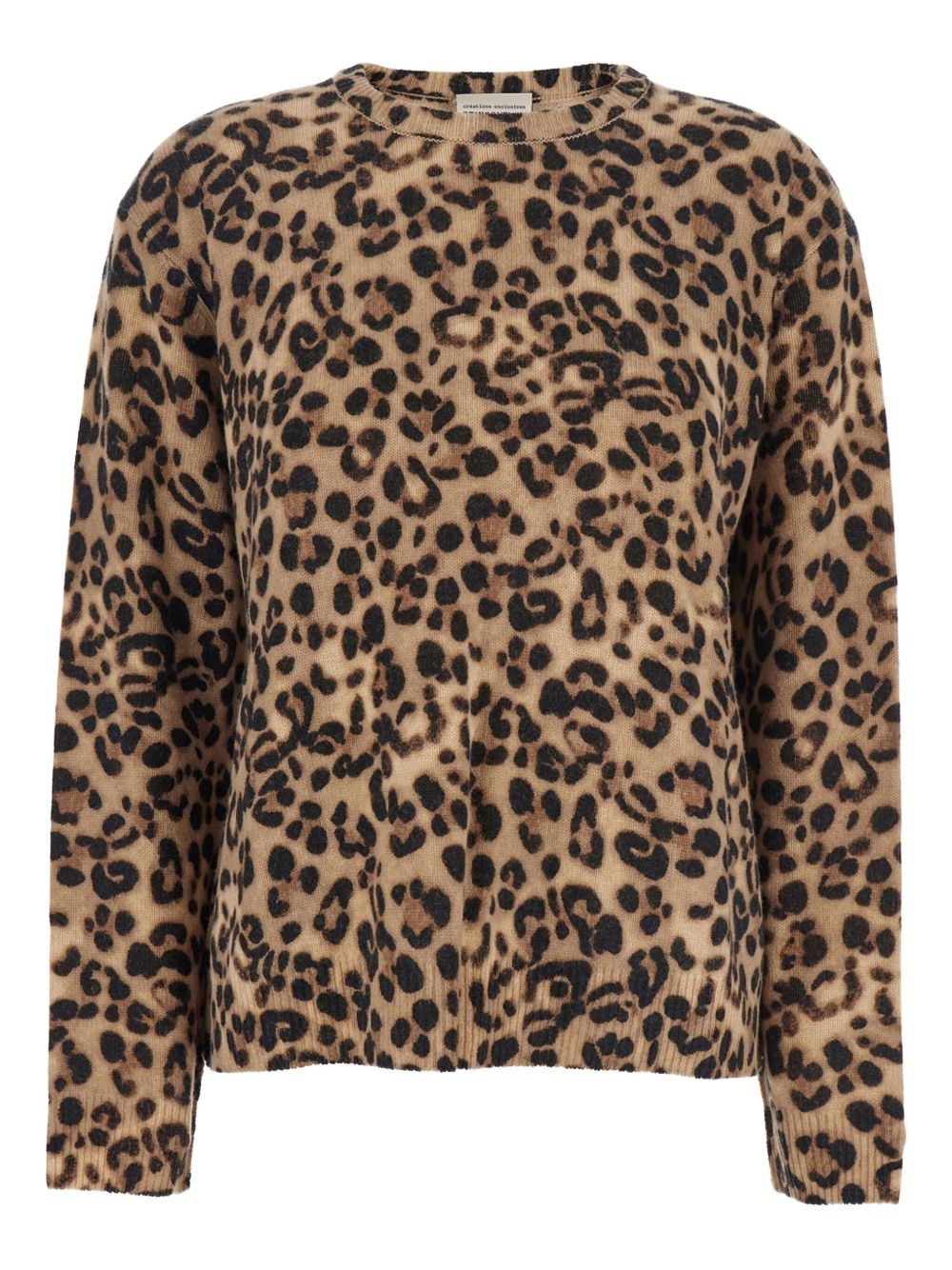 Semicouture Serenella Wool And Cashmere Jumper In Brown