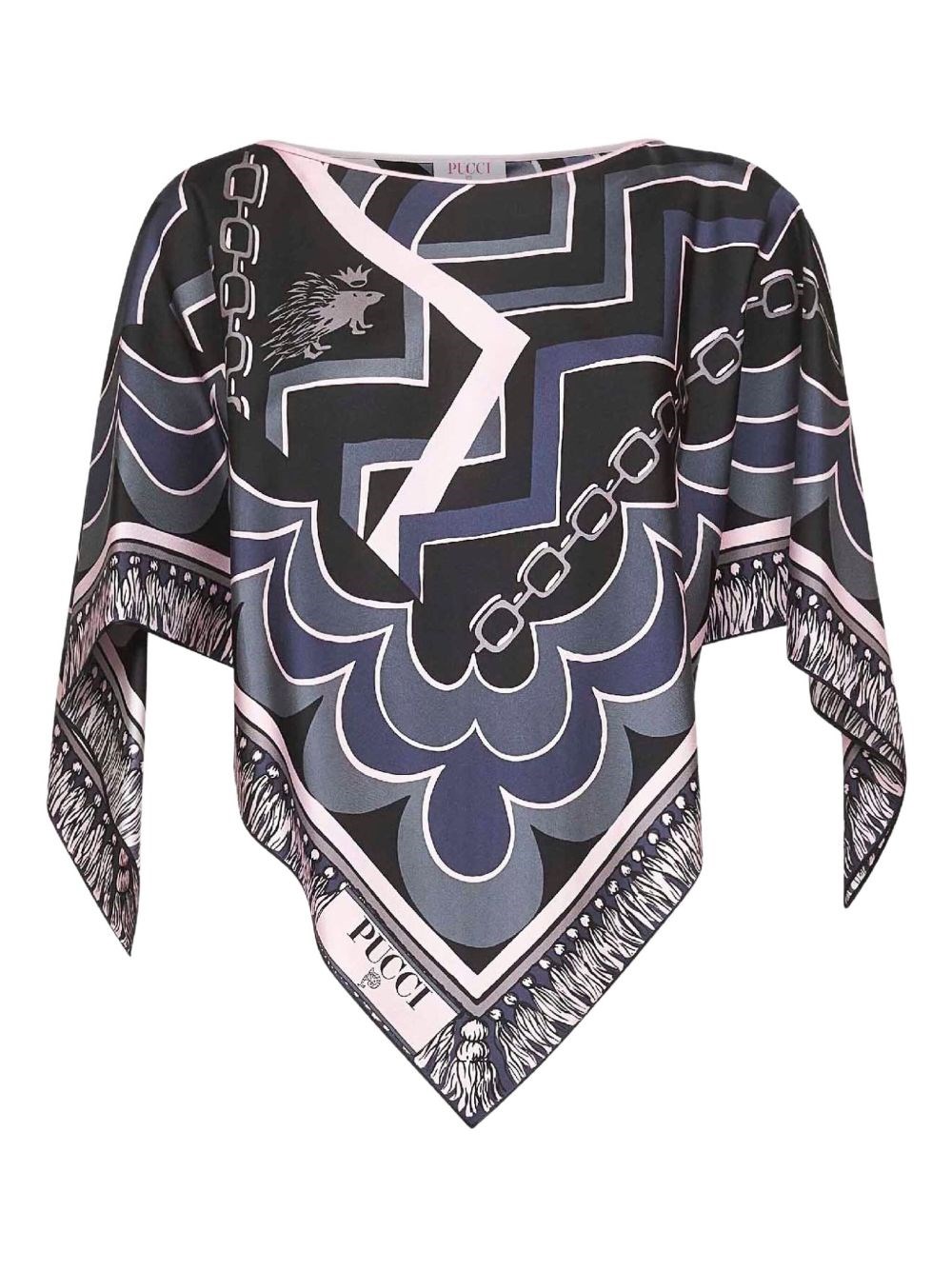 Pucci Printed Silk Blouse - Pucci - Modalova