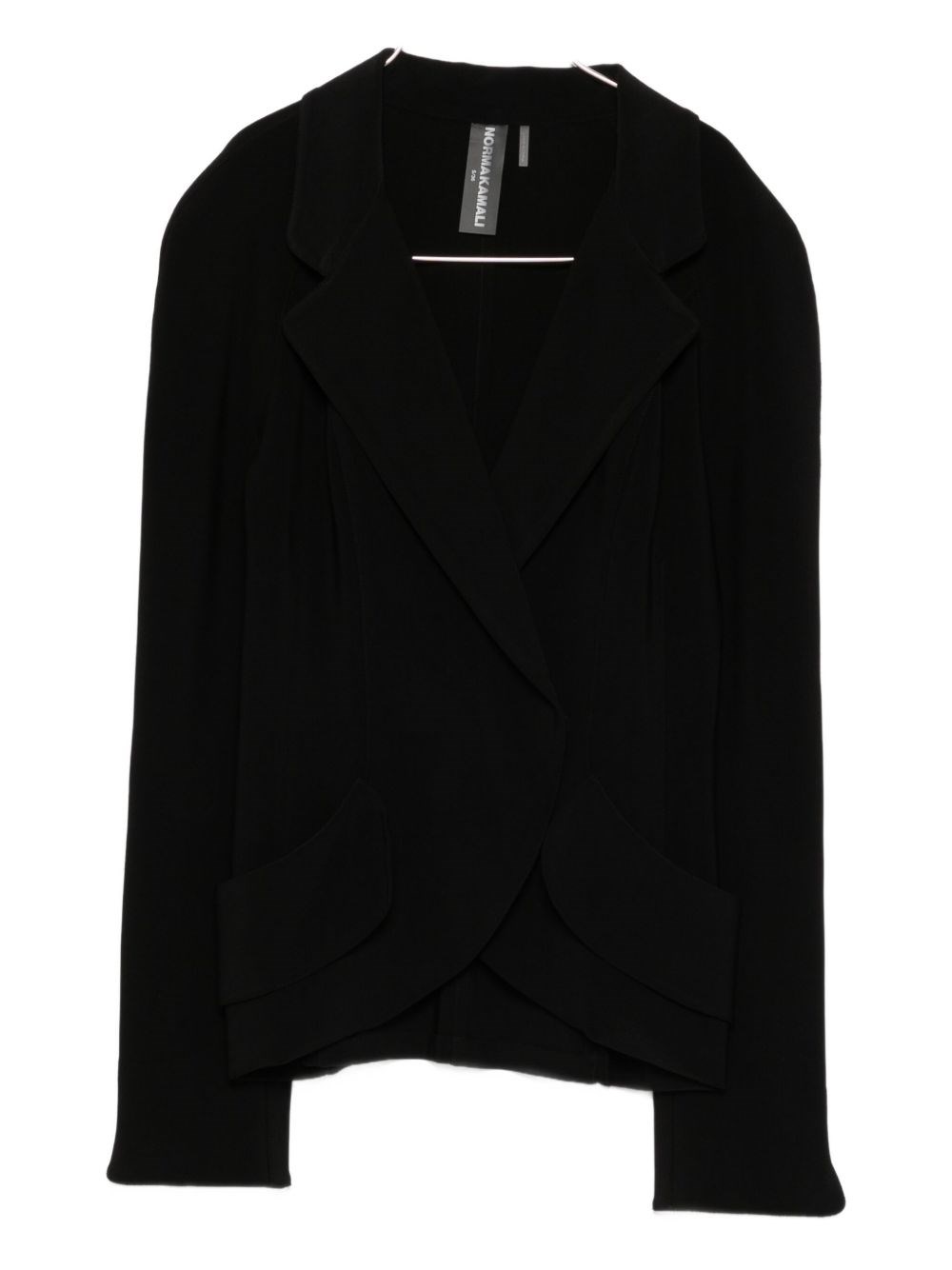 Norma Kamali Double-breasted Jacket In Black