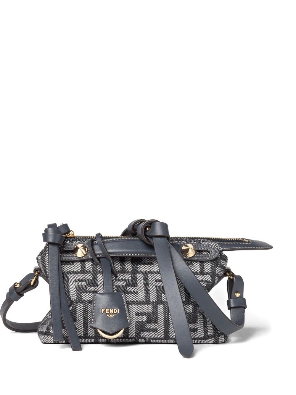 Fendi By The Way Ff Mini Handbag In Blue