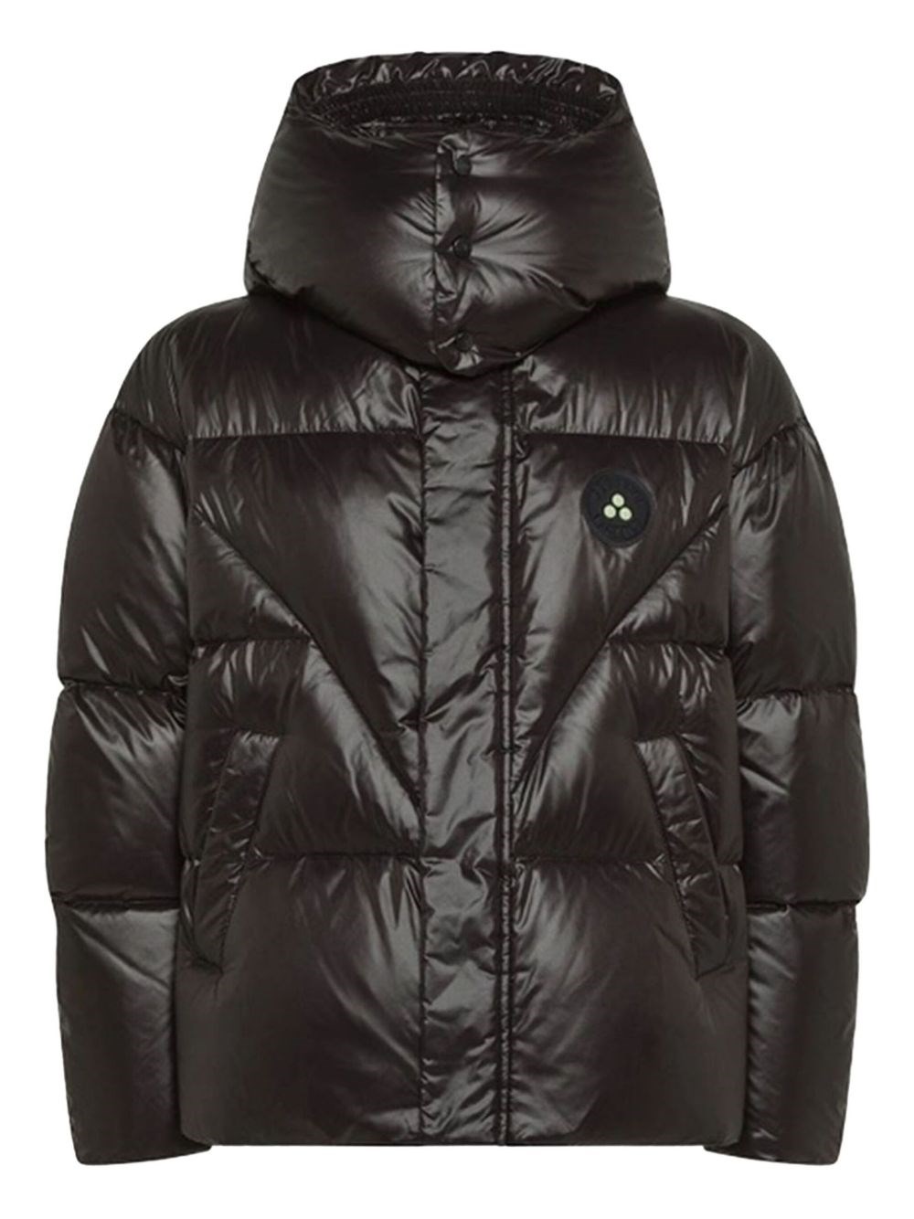 Peuterey Plurals X Tony Effe Thugger Lks Nylon Down Jacket In Black