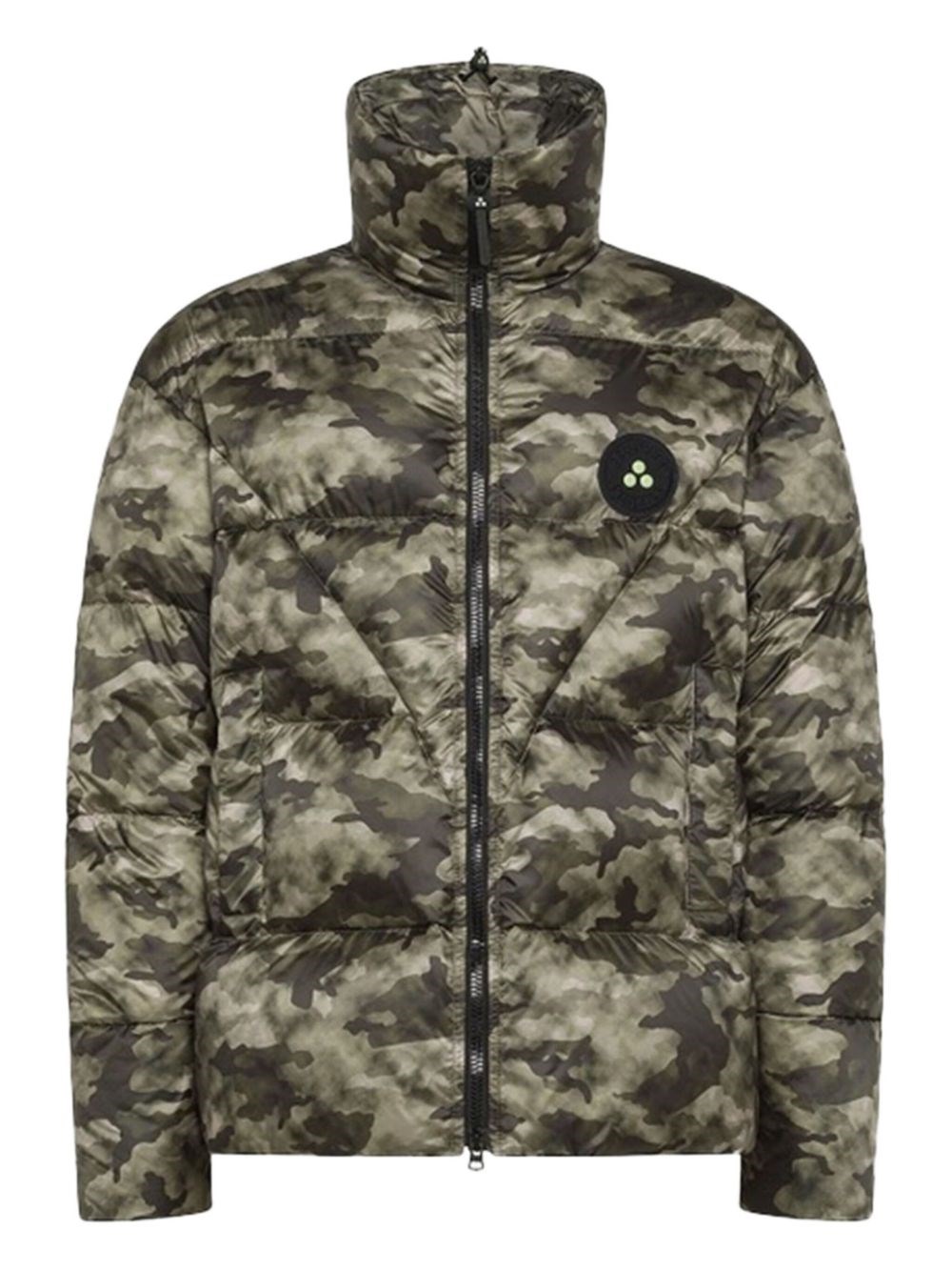 Peuterey Plurals X Tony Effe Takeoff Camou Down Jacket In Multi