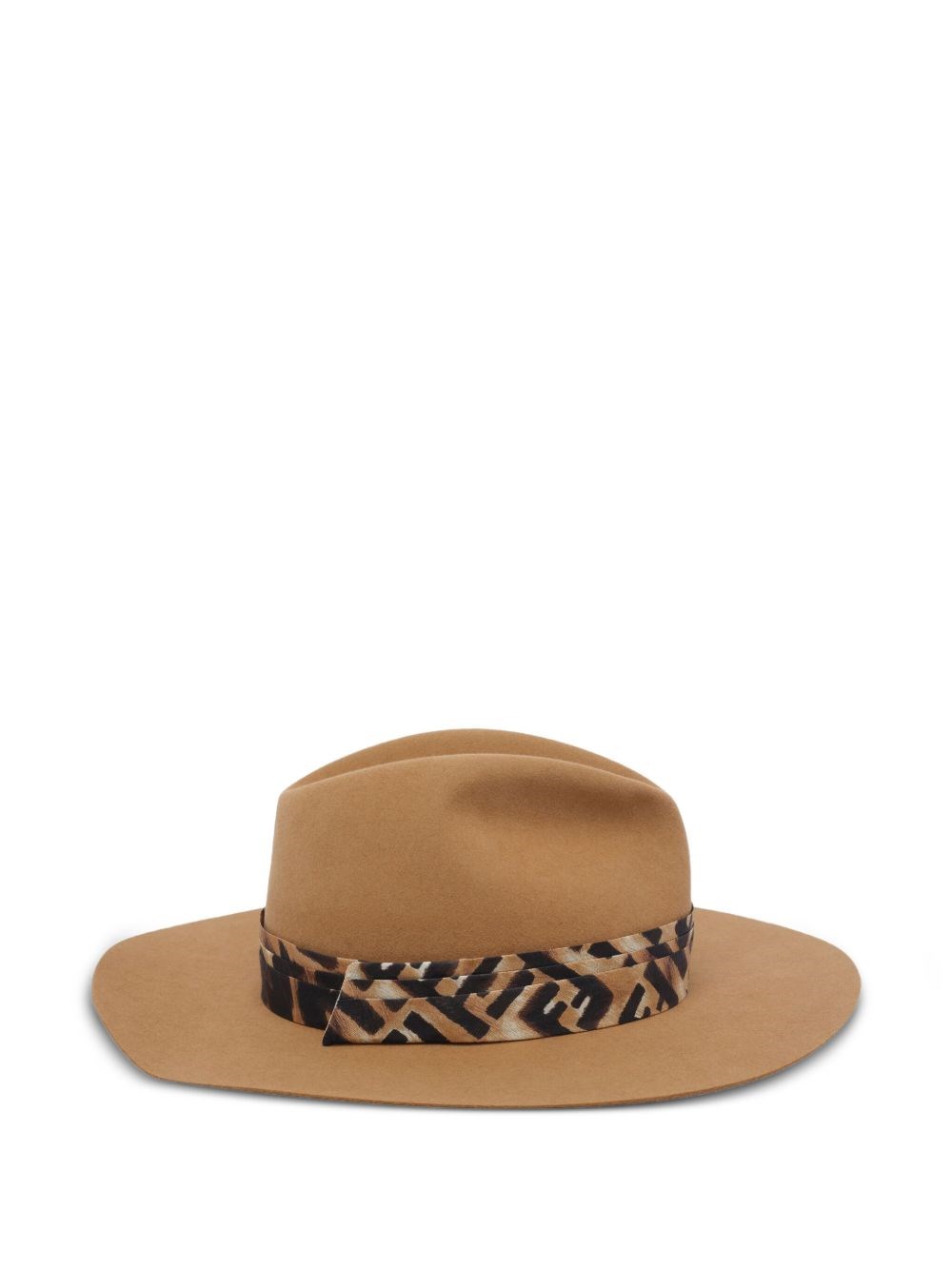 Fendi Wool Hat In Sand