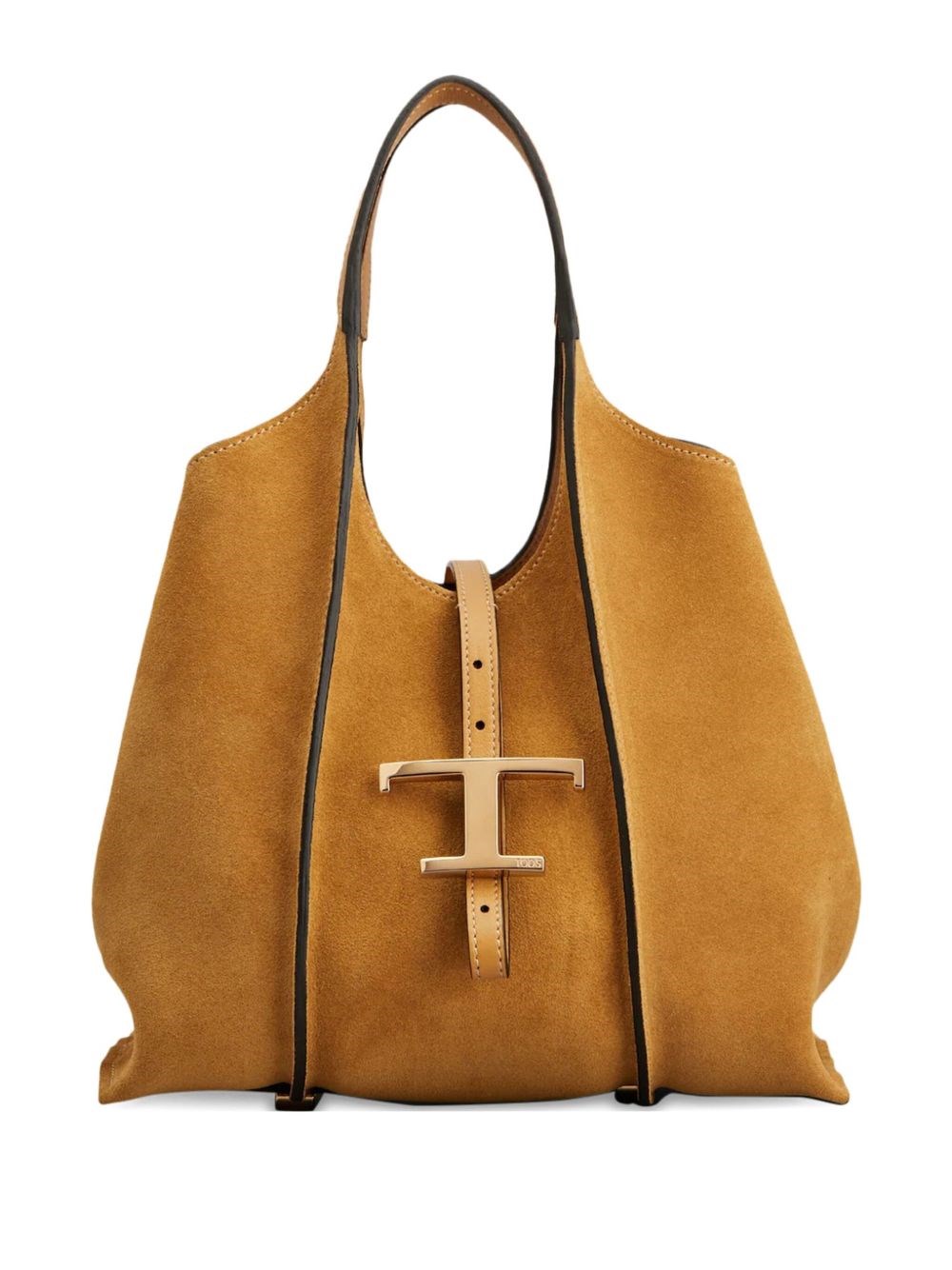 Tod's Mini Leather Tote Bag In Brown