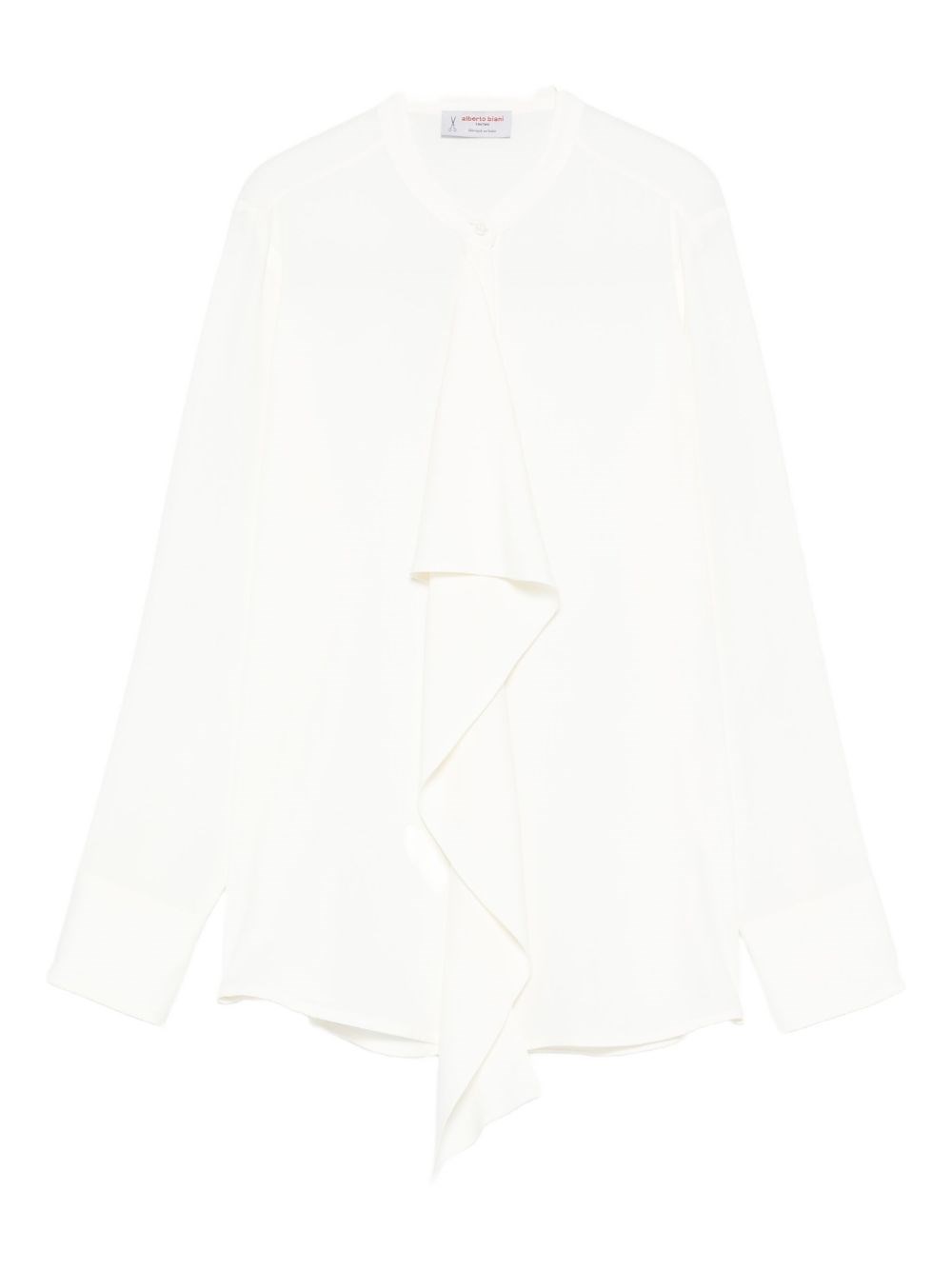 Alberto Biani Silk Shirt In White