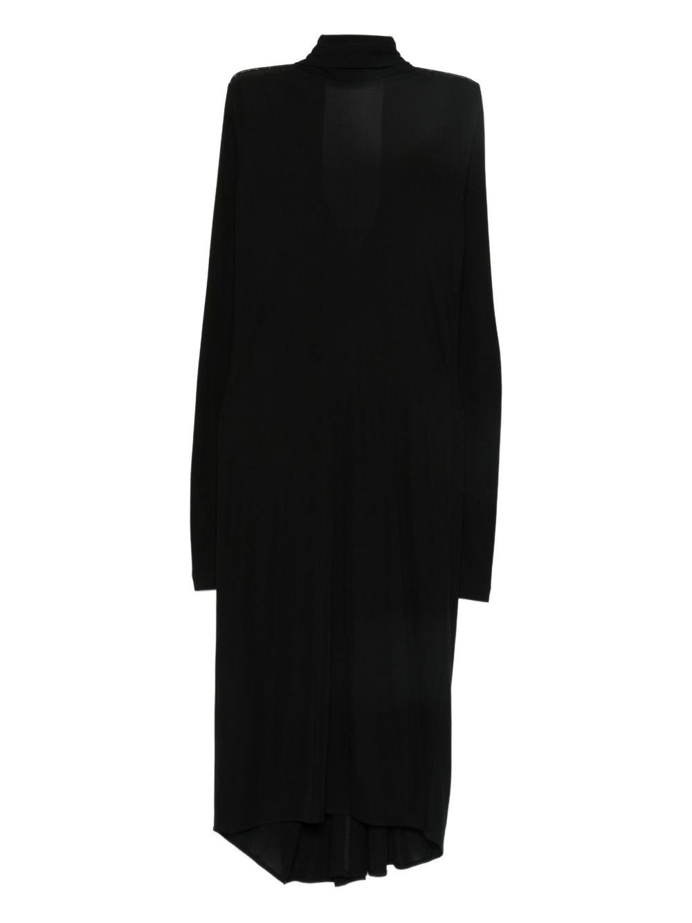 Totême Toteme Long Cape Dress In Black