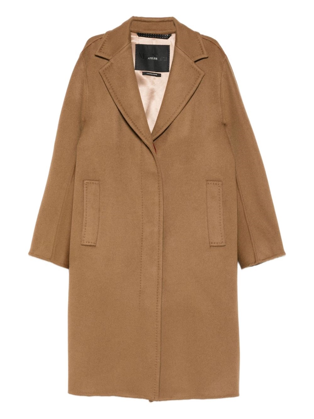 Max Mara Cashmere Coat In Brown