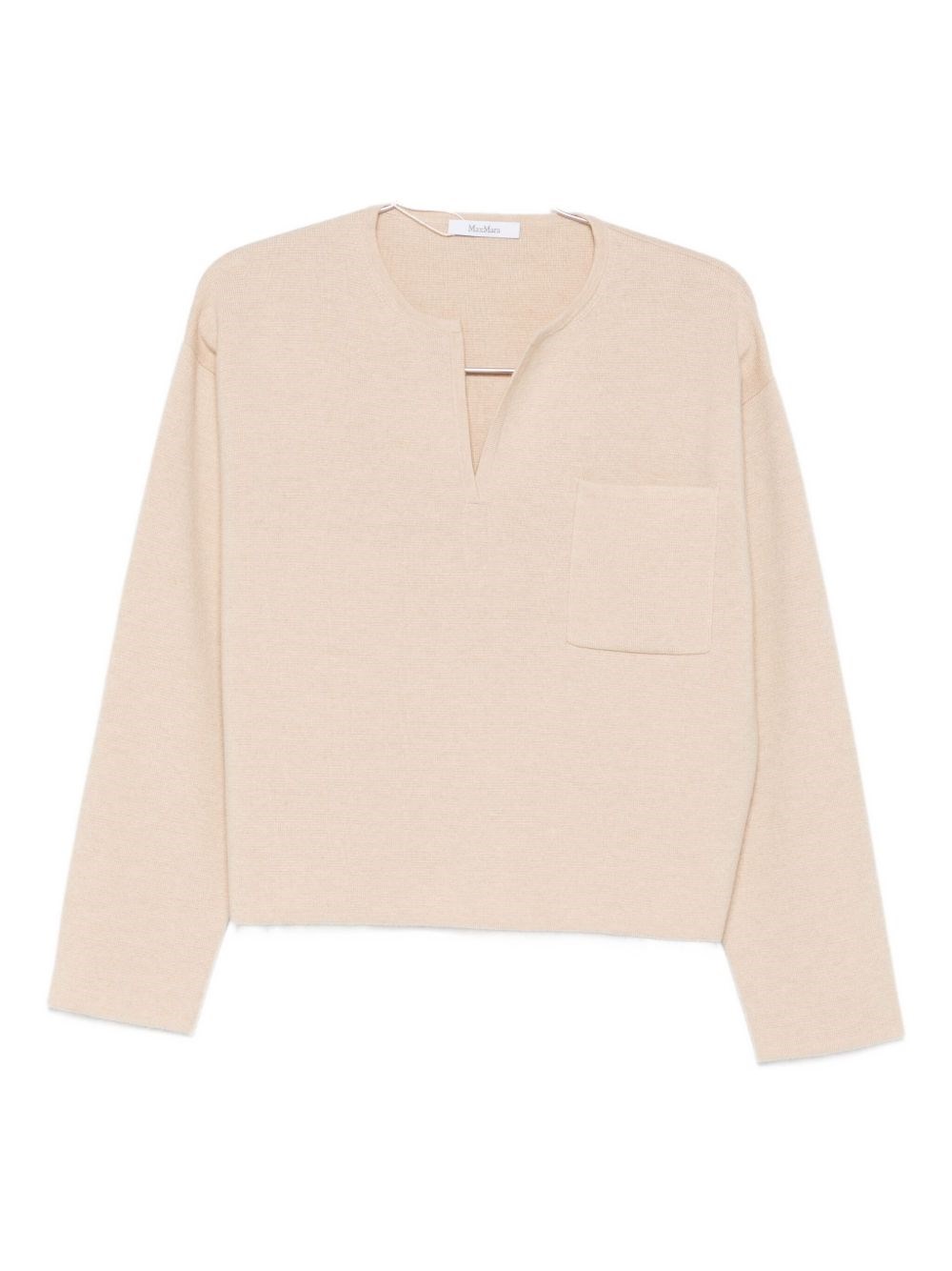 Max Mara V-Neck Sweater In Cashmere Wool