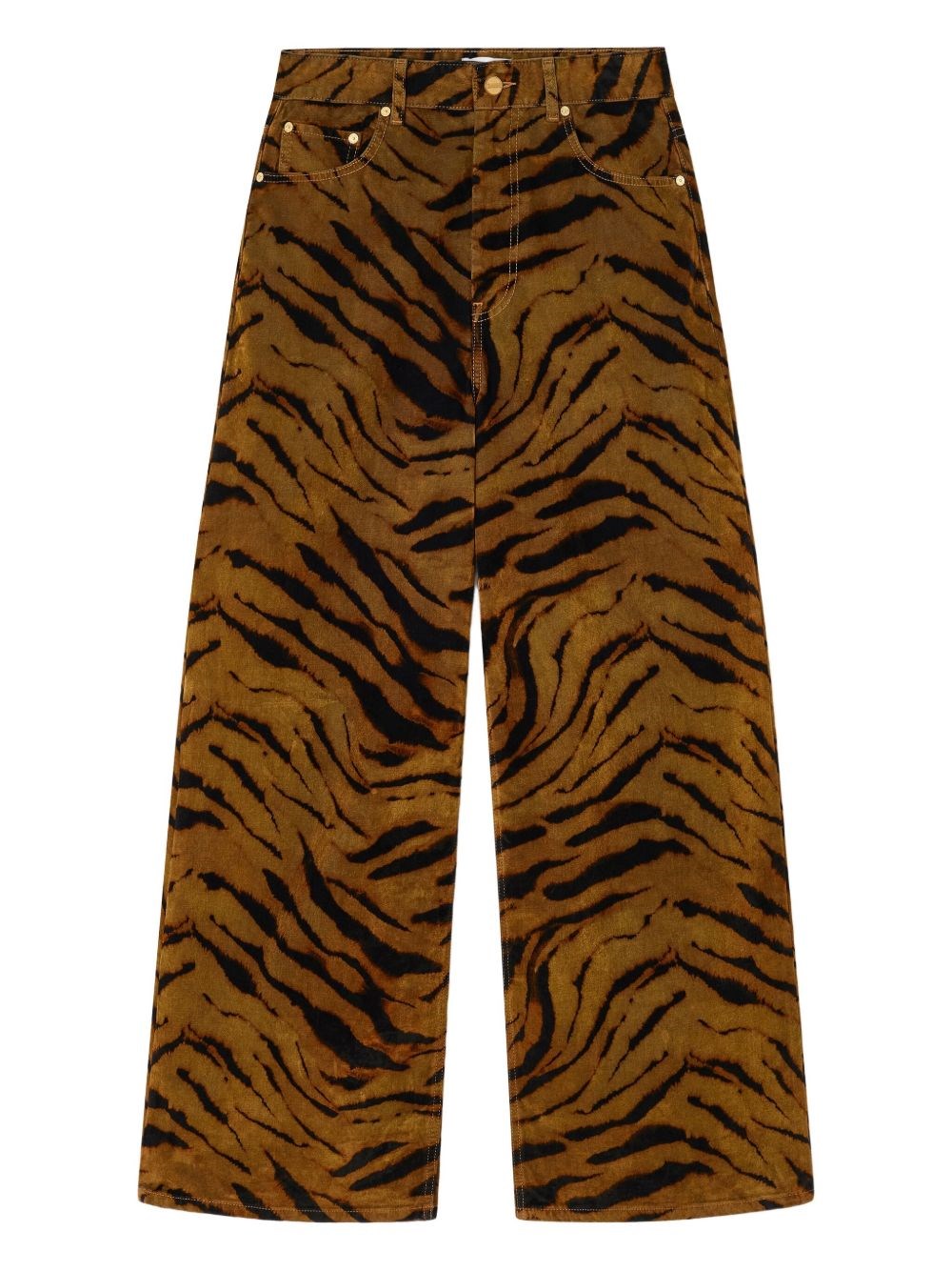 GANNI Recycled Cotton Baggy Jeans - GANNI - Modalova